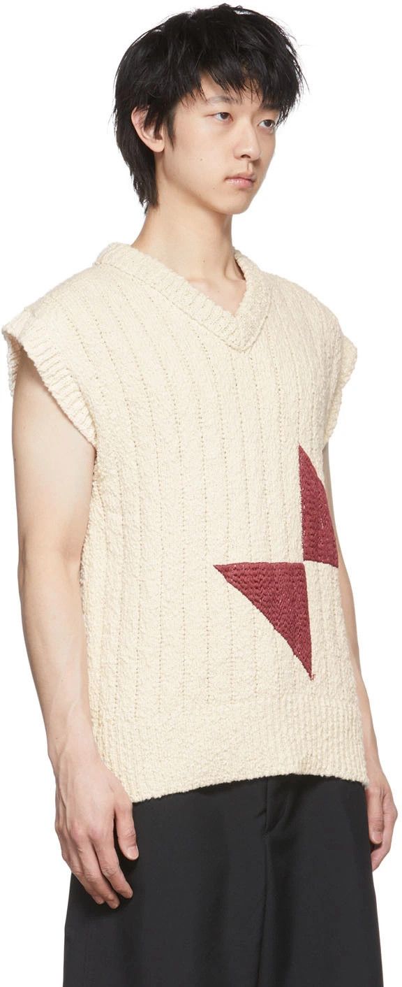 OAMC o1y0225 Sleeveless Sweater in Ivory Size US XS / EU 42 / 0 - 2 Thumbnail
