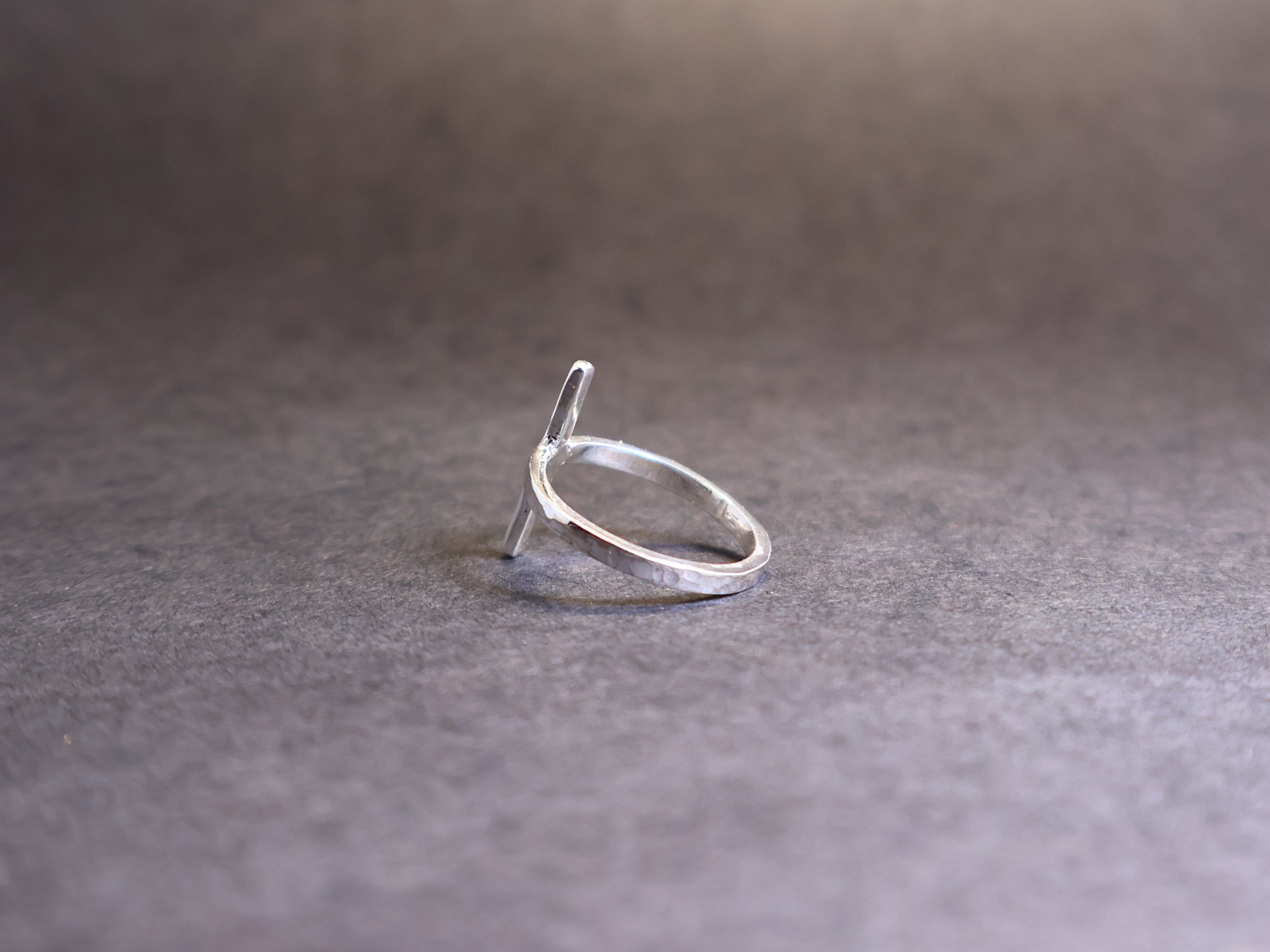 Handmade Cross Ring, 925 Sterling Silver Ring, Handmade Women Ring, Size ONE SIZE - 5 Thumbnail
