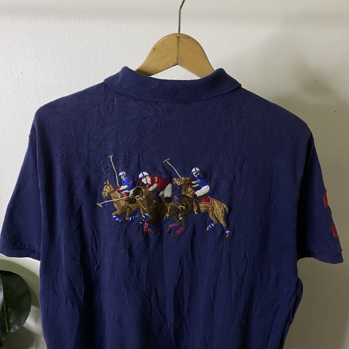 Polo Ralph Lauren Vintage Polo Ralph Lauren Chief Keef Style Polo Tee Size US L / EU 52-54 / 3 - 2 Thumbnail