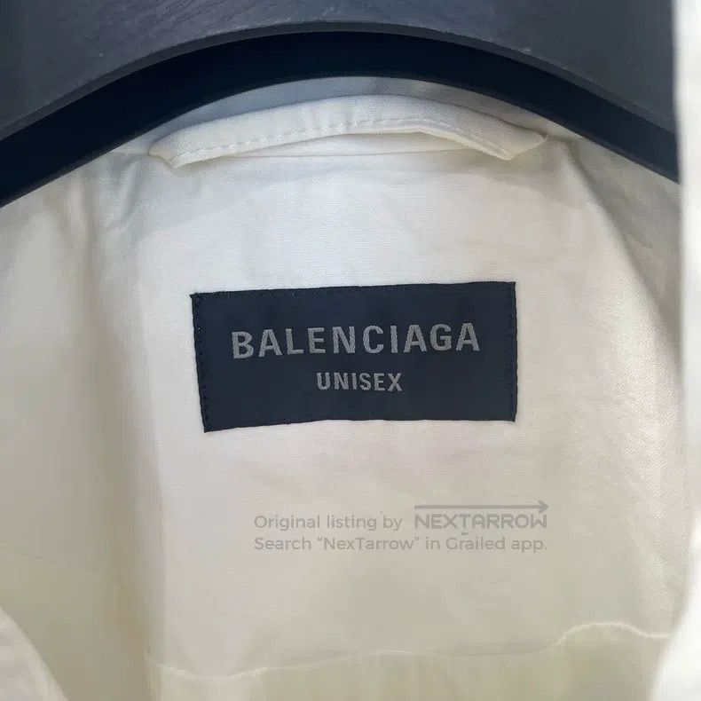 Balenciaga Balenciaga Logo Patch Printed Zipper Jacket Size US S / EU 44-46 / 1 - 3 Thumbnail
