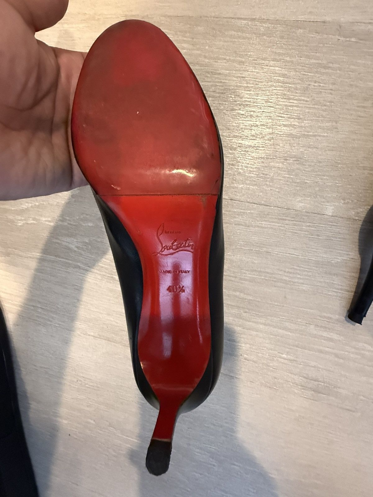 Christian Louboutin CHRISTIAN LOUBOUTIN 85mm Fannylove Nappa Leather Pumps Size US 10.5 / IT 40.5 - 7 Thumbnail