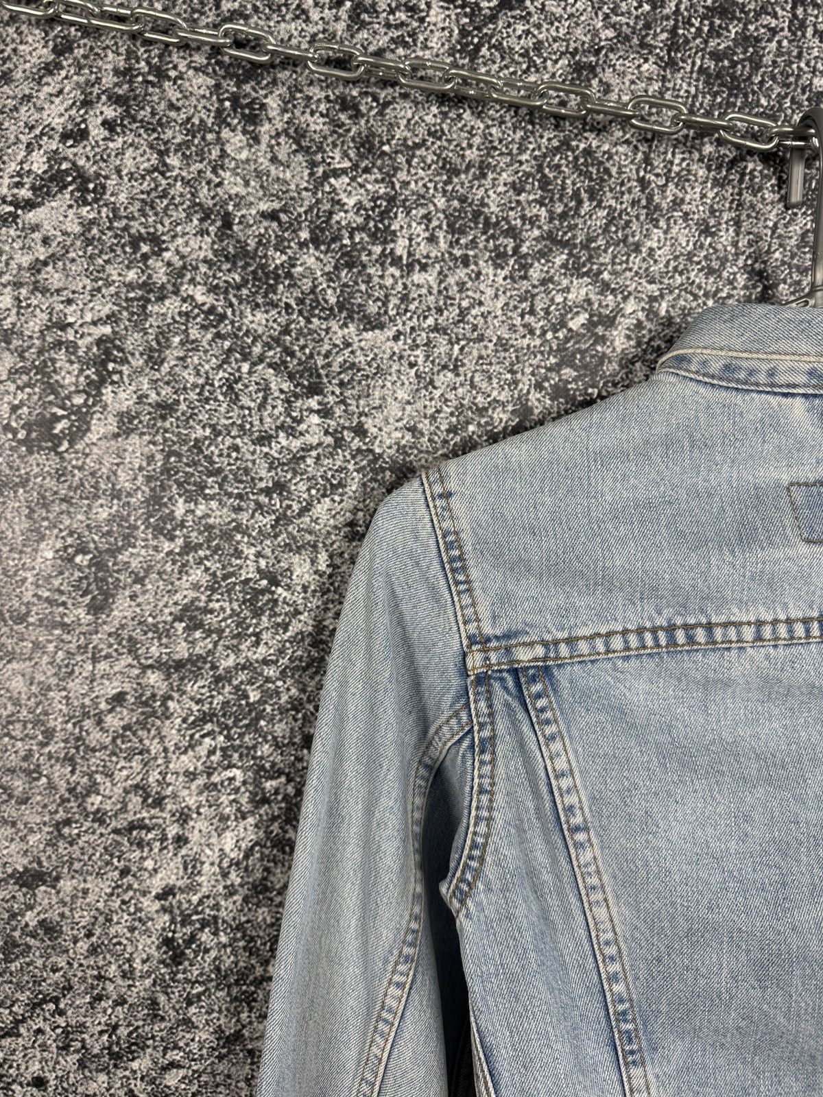 Levi's Vintage Levis Denim Jean Jacket For Girls 90s Retro Size XS Size XXS / US 00 / IT 34 - 12 Thumbnail