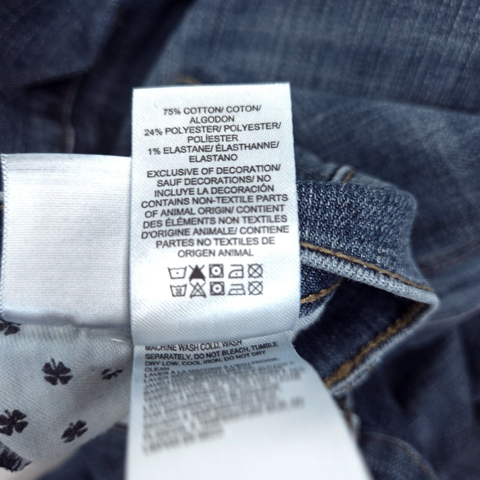 Lucky Brand Lucky Brand 410 Athletic Slim Jeans Mens 38x25.5 Dark Wash Size US 38 / EU 54 - 3 Thumbnail