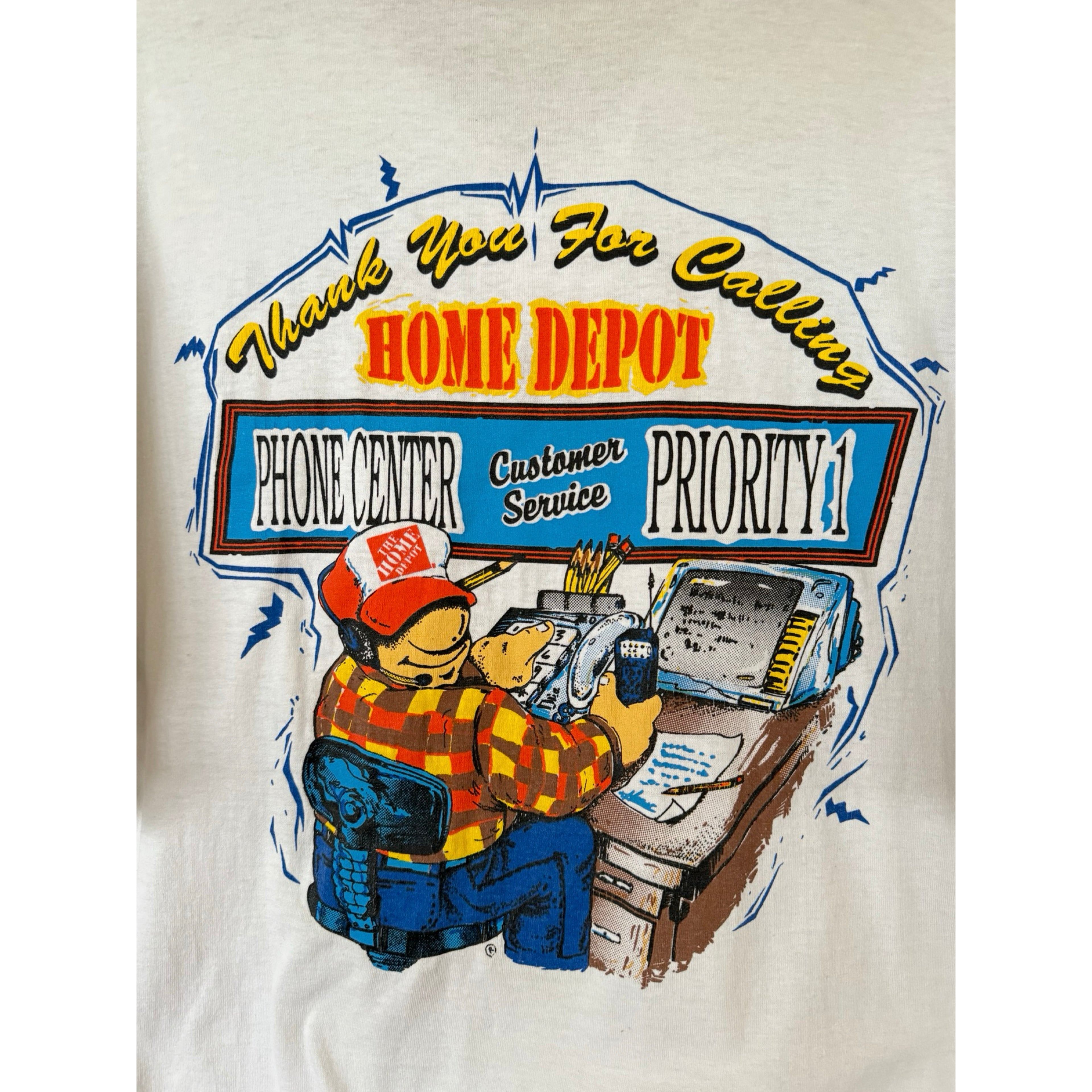 Vintage Home Depot Polo 90's Size US XL / EU 56 / 4 - 4 Thumbnail