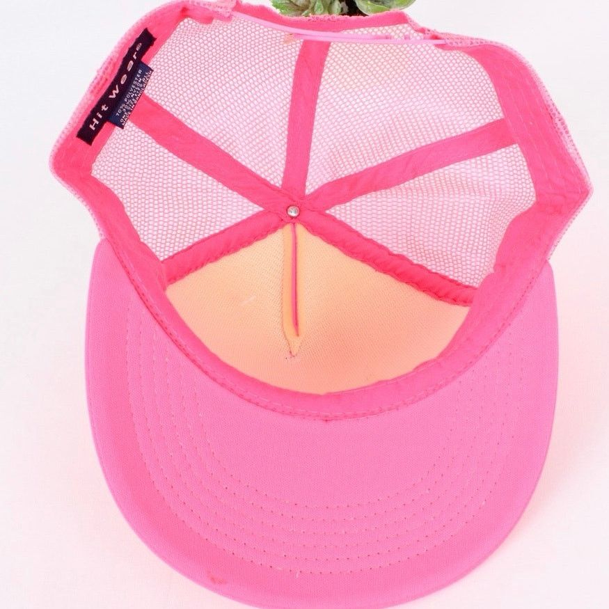 Other Dewey Crush Pink Trucker Hat Mesh Snapback Cap – Hit Wear Size ONE SIZE - 6 Thumbnail