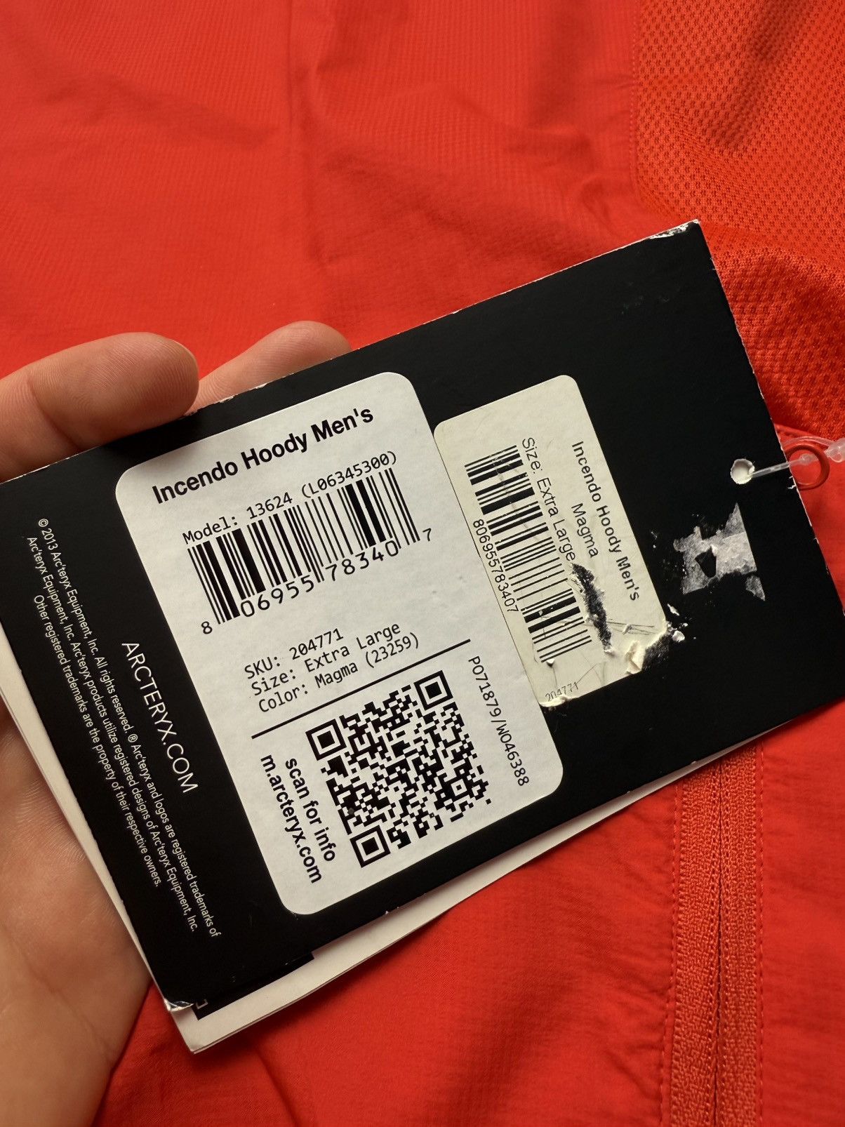 Arc'teryx Arc’teryx Endorphin Incendo Hoody Light Jacket men’s XL BNWT Size US XL / EU 56 / 4 - 21 Thumbnail