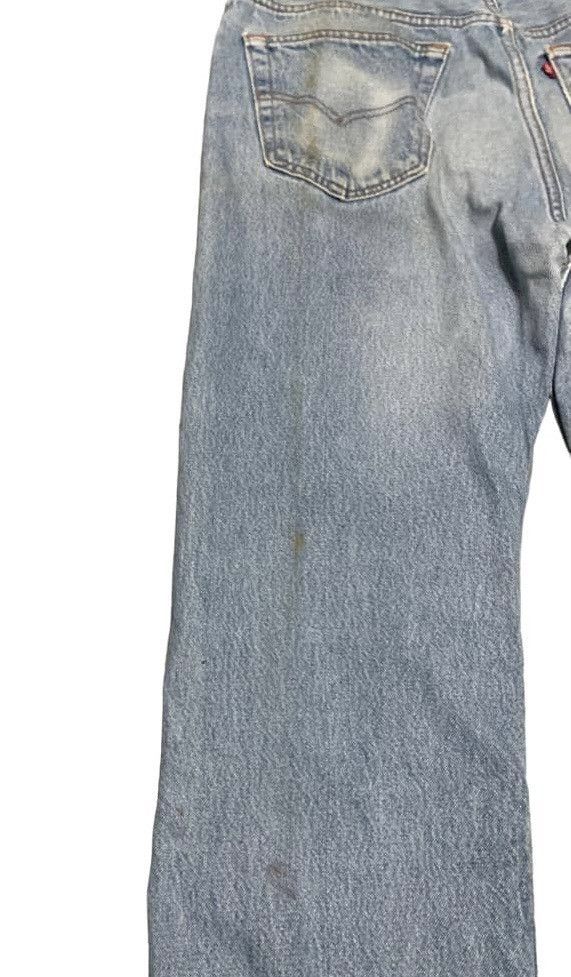 Levi's Vintage 90s Levis 501 Straight Leg Jeans Distressed Size US 32 / EU 48 - 7 Thumbnail