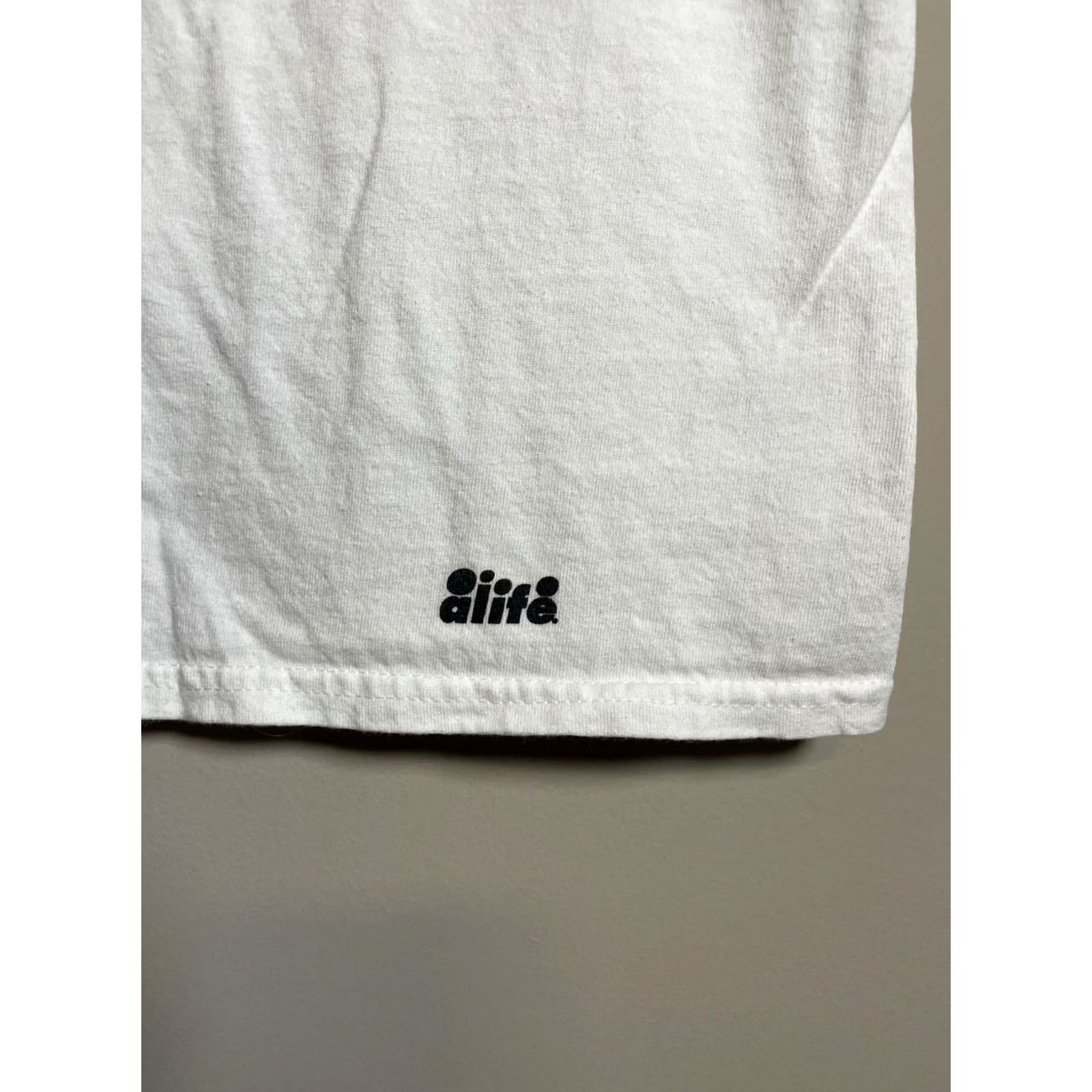 Lee ALIFE X Lee Limited Edition Buddy Doll Tee Shirt Men's M Crew Neck Short Sleeve White Cotton Knit T-Shirt Buddy Lee 90s Limited Edition Mens Size US M / EU 48-50 / 2 - 6 Thumbnail