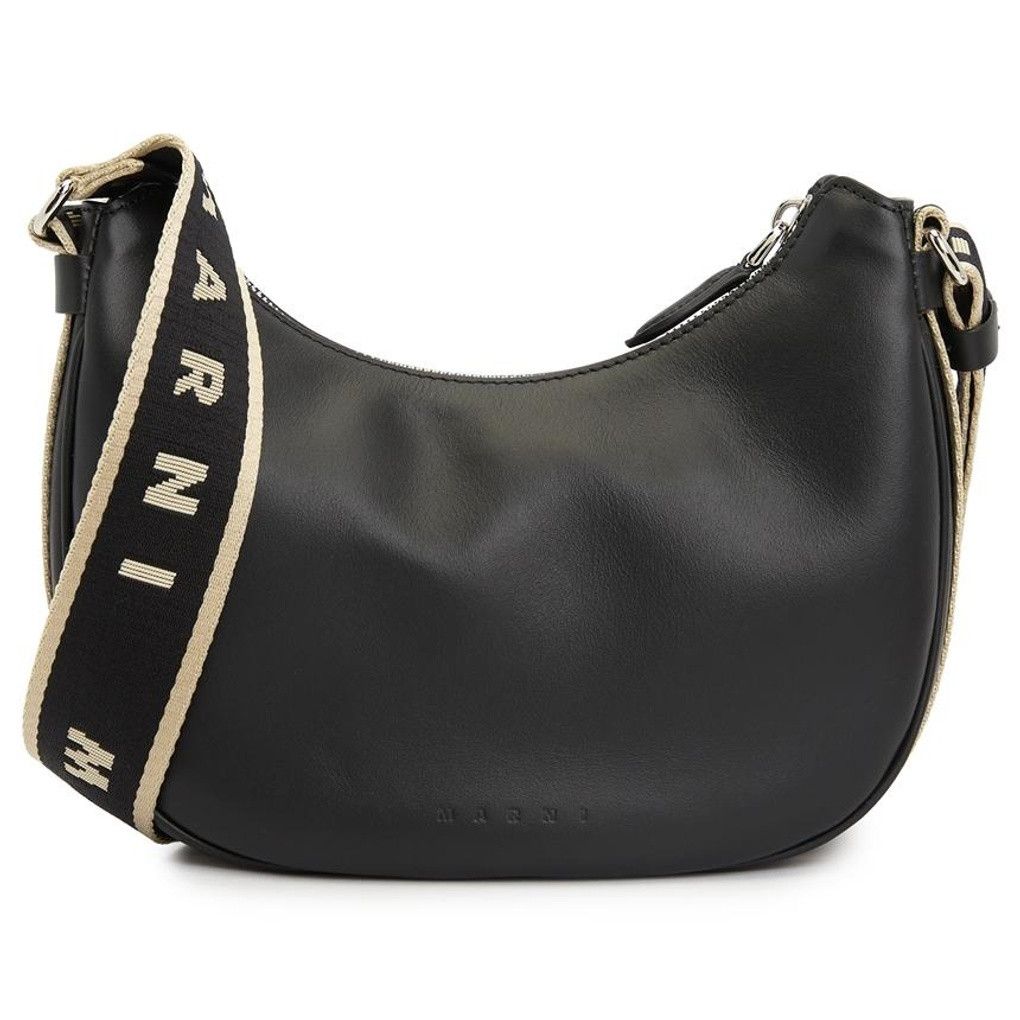 Marni o1mle0126 Size: OS / Logo Shoulder Bag in Black Size ONE SIZE - 1 Thumbnail