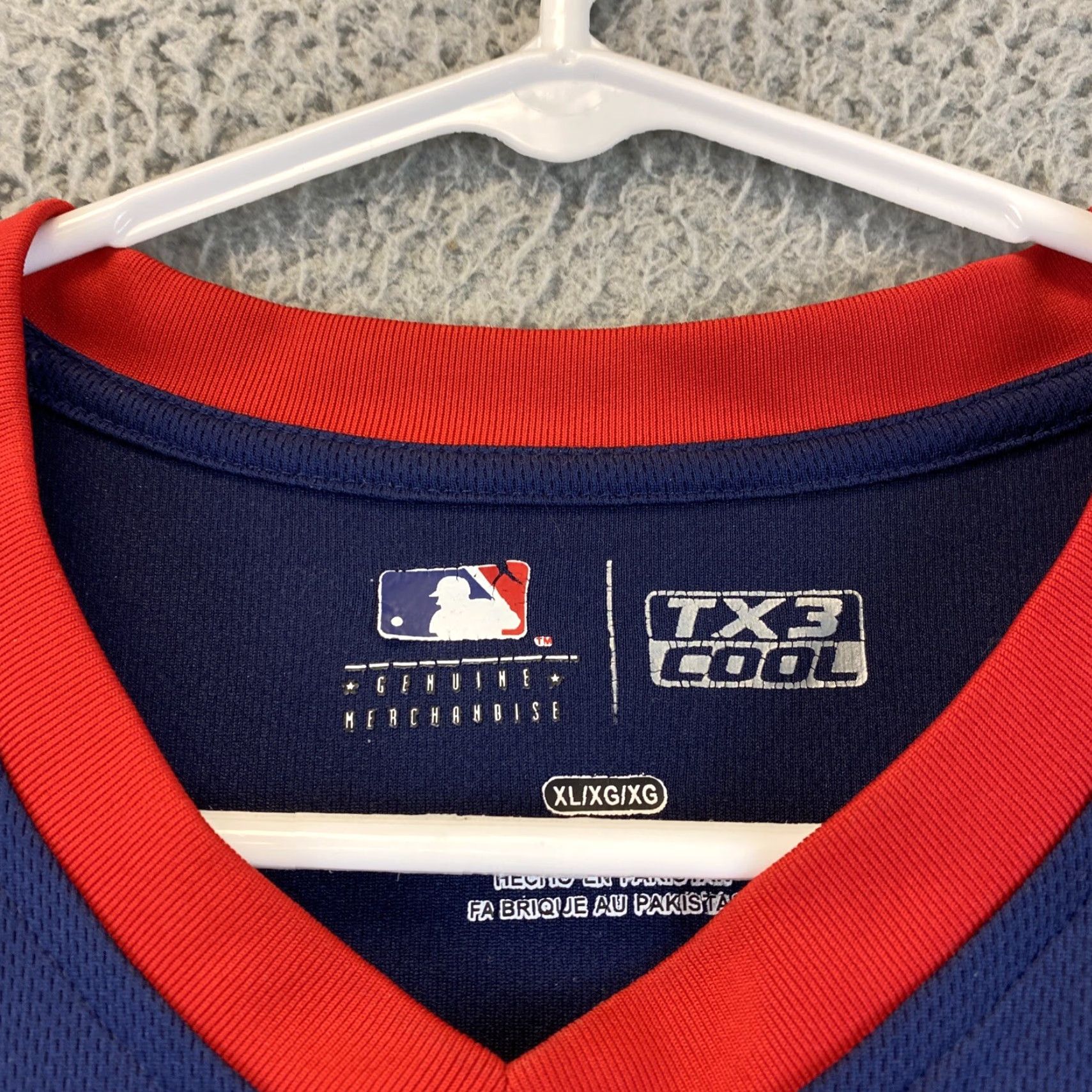 MLB VINTAGE Boston Red Sox Shirt Nike Dri-Fit MLB Regular Tee Men XL Navy Blue MLB Baseball Tee /48-49 Size US XL / EU 56 / 4 - 6 Thumbnail