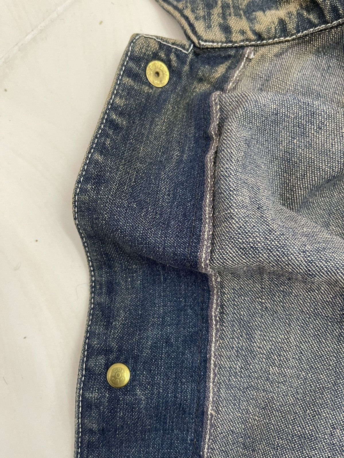 Japanese Brand Bohemian's Deeptone Denim Jacket Size US S / EU 44-46 / 1 - 14 Thumbnail