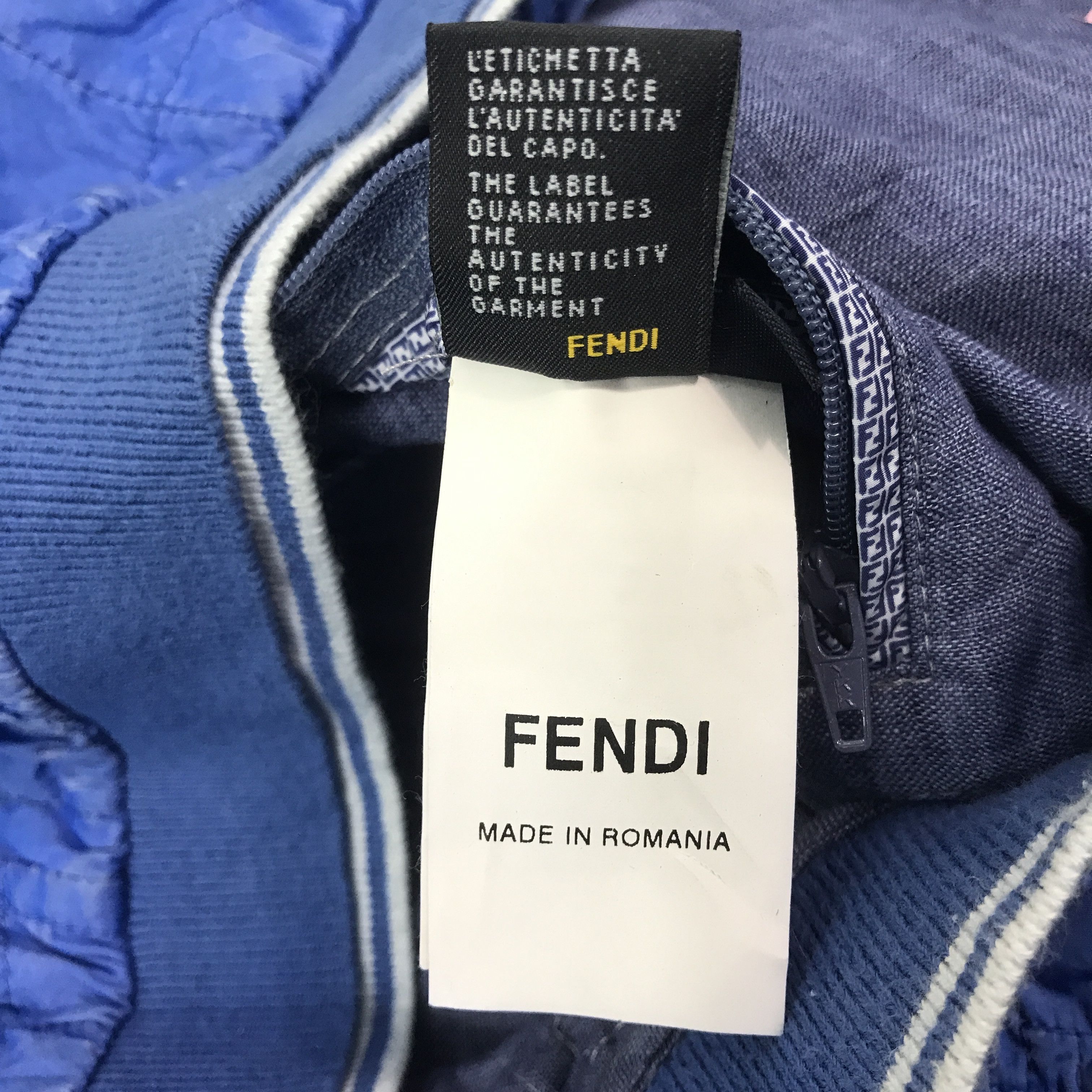 Fendi Rare Fendi Zipper Jacket Size US S / EU 44-46 / 1 - 11 Thumbnail