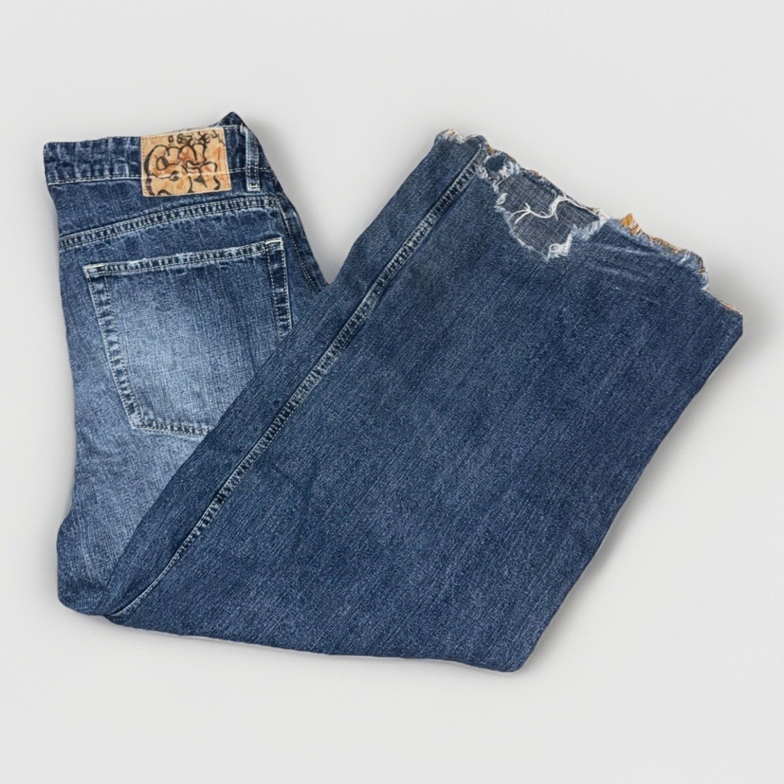 Cotton On × Vintage Cotton On Super Baggy Jeans 30x30 Blue Skater 90s Grunge Size US 30 / EU 46 - 6 Thumbnail