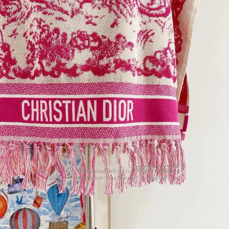 Dior Dior Pink Cotton Logo Knit Women's Sweater . Size XXS / US 00 / IT 34 - 5 Thumbnail