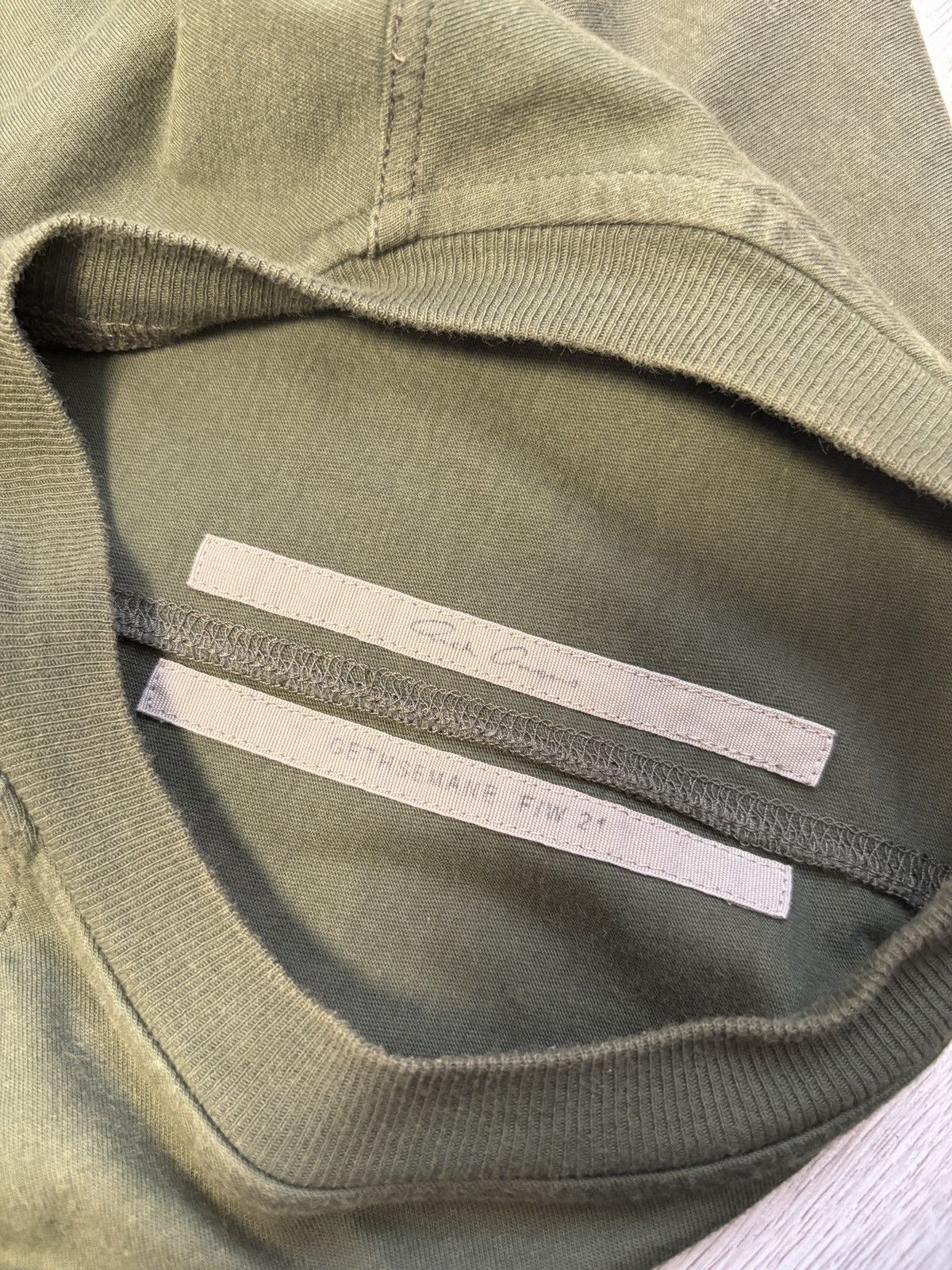Rick Owens Rick Owens Jumbo Tank – RU02A5160-JA Size US S / EU 44-46 / 1 - 3 Thumbnail