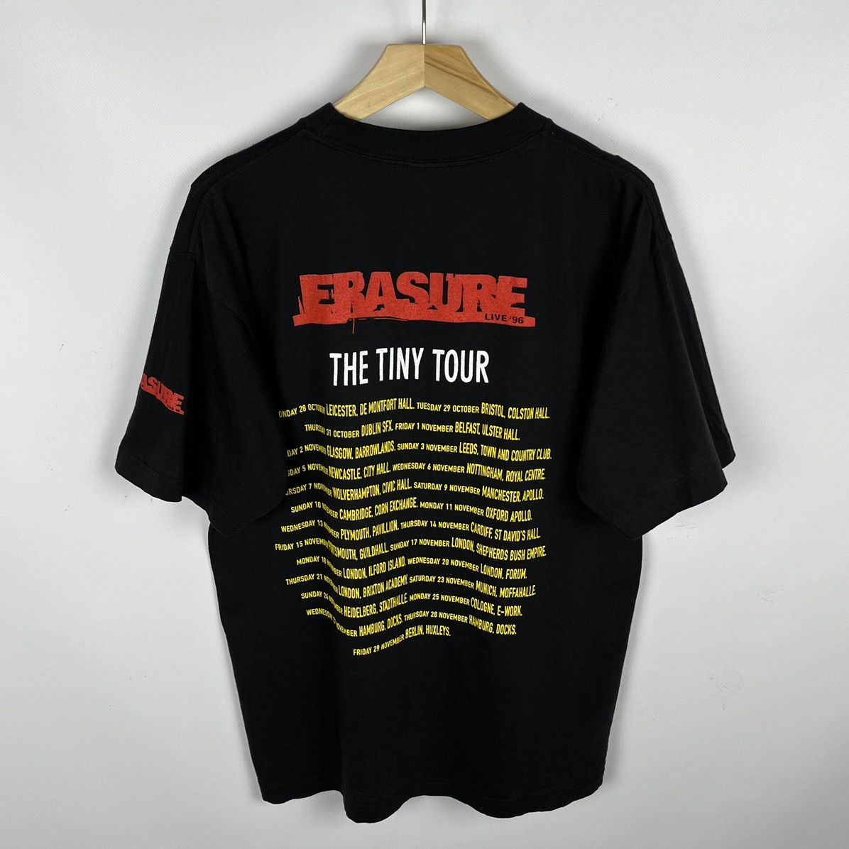 Band Tees Vintage Erasure the tiny tour band tee 1996 Size US L / EU 52-54 / 3 - 12 Thumbnail