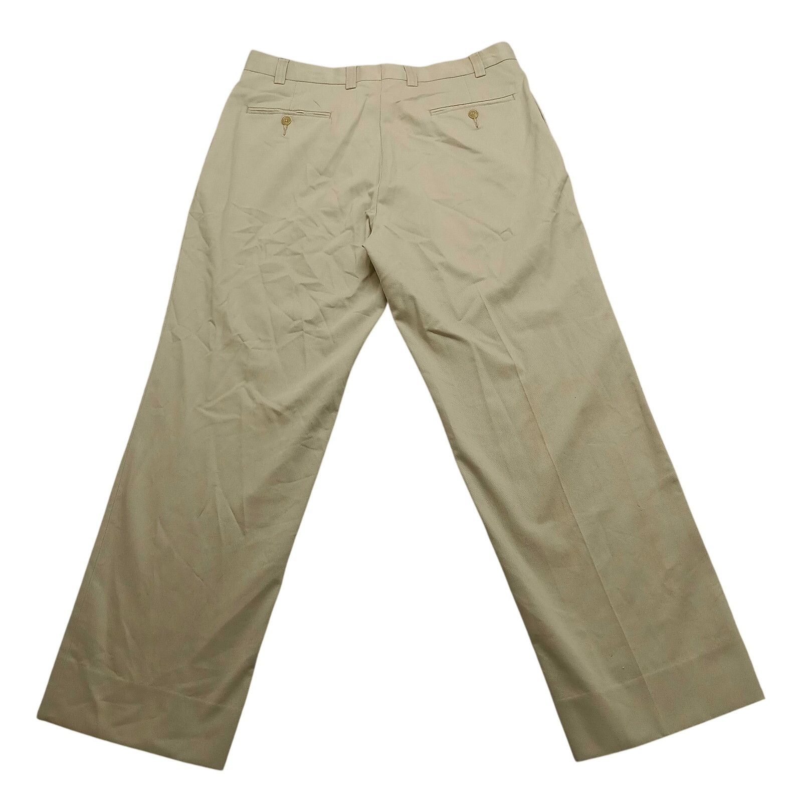 & Other Stories Lauren Ralph Lauren Khakis Pants 36 X 30 Men's Beige Cotton Size US 36 / EU 52 - 2 Thumbnail