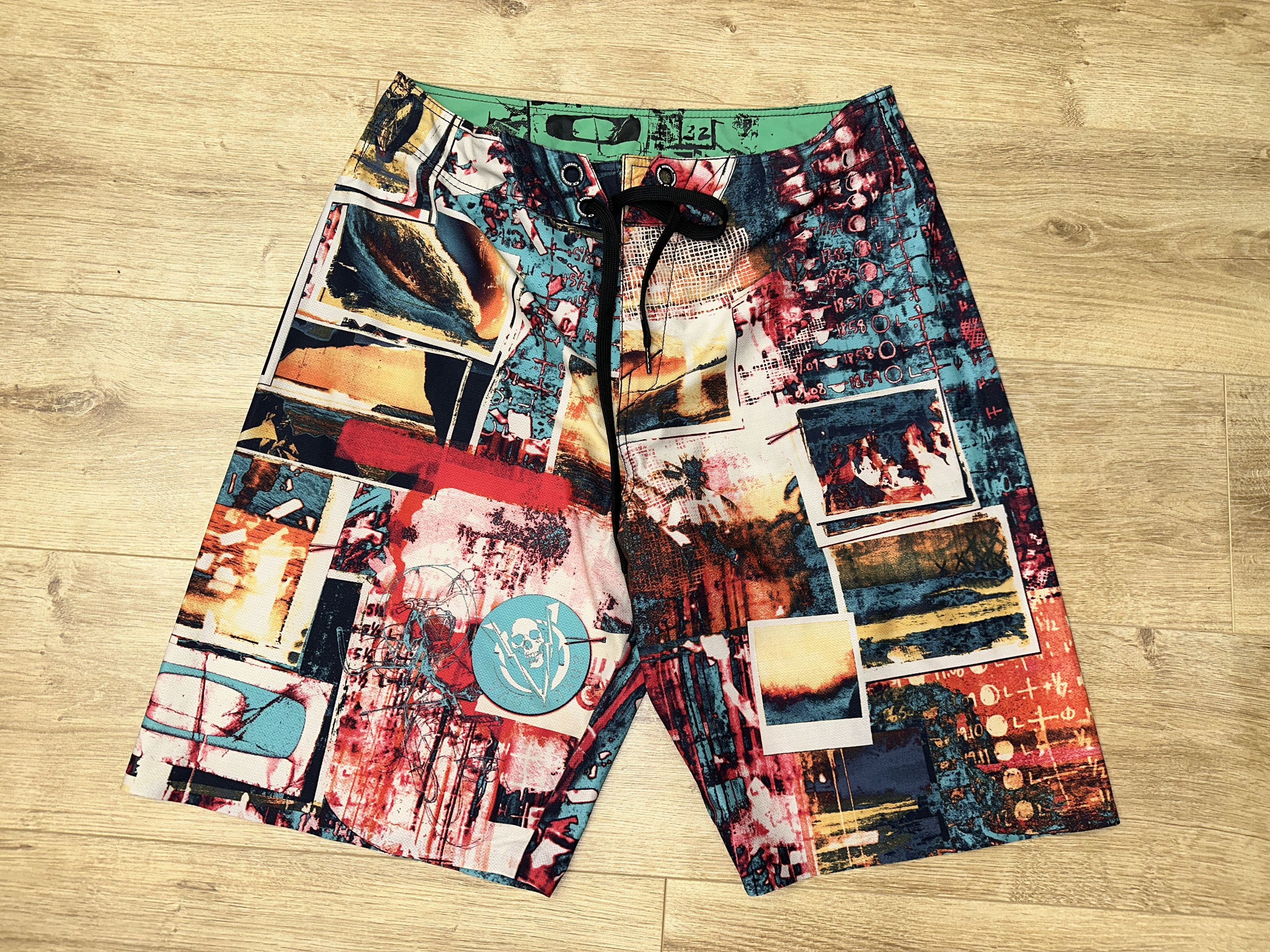 Oakley Exclusive Oakley Reinvent Graphic Boardshorts Shorts Size 32 Size US 32 / EU 48 - 3 Thumbnail