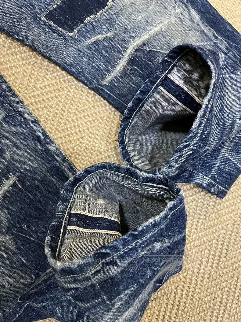 Neighborhood Neighborhood size M 20ss Bullet Hole King of Denim NBHD Wa Size US 27 - 7 Thumbnail