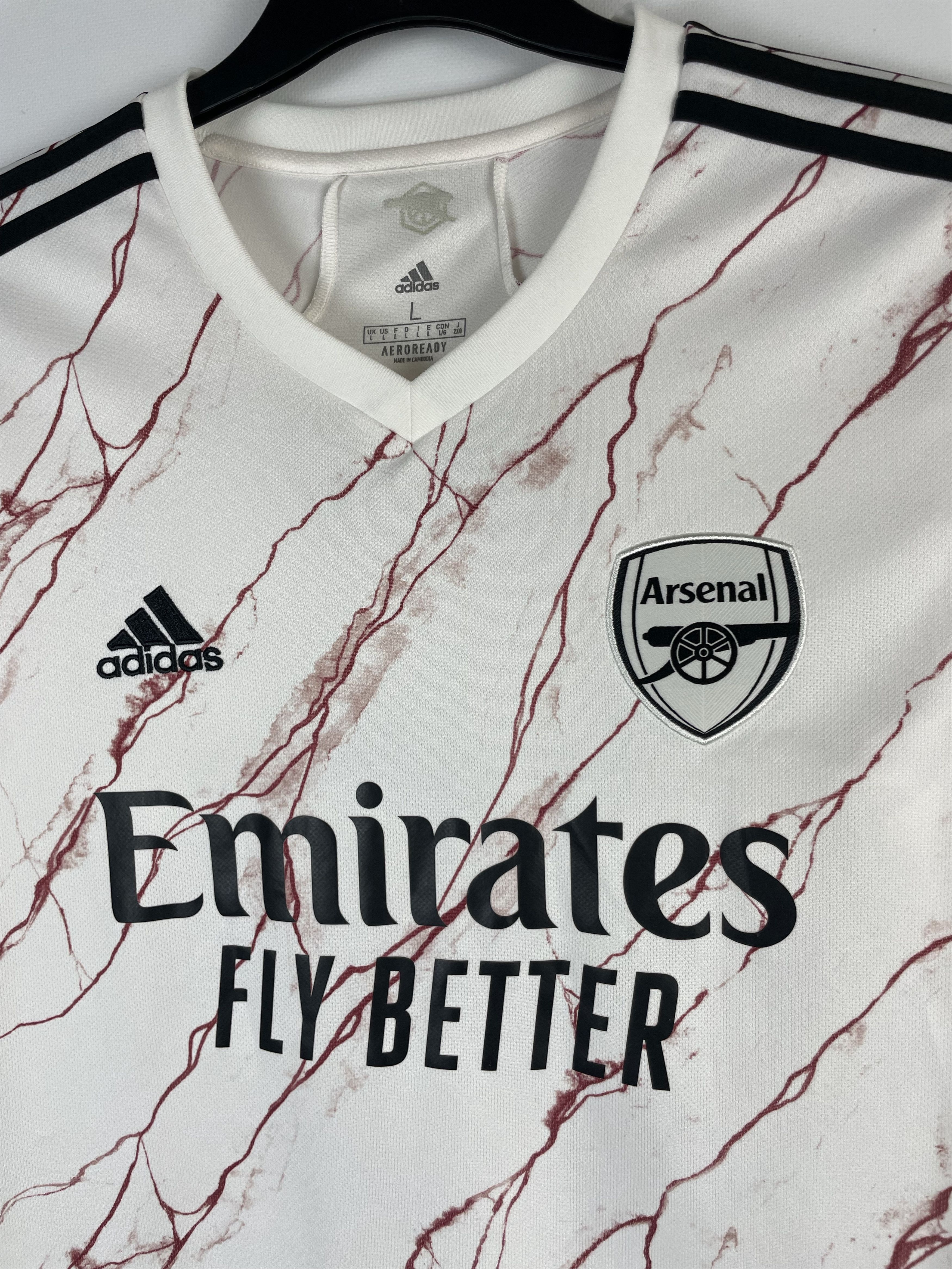 Adidas × Vintage Men’s soccer jersey FC Arsenal adidas Pepe 19 Size US L / EU 52-54 / 3 - 4 Thumbnail