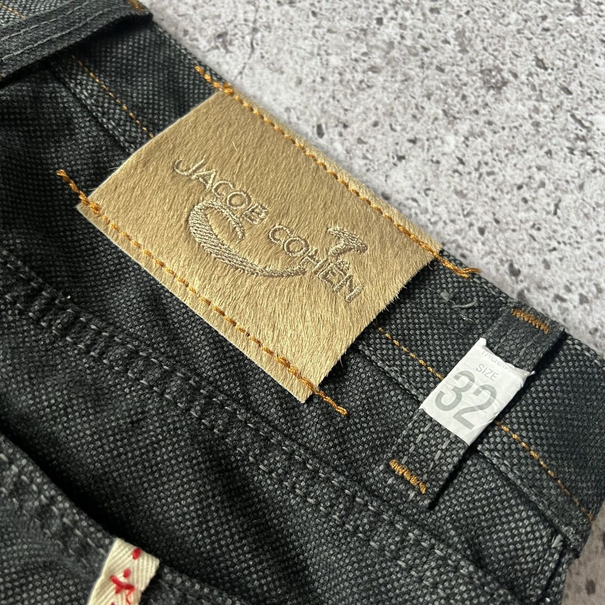 Jacob Cohen Jacob Cohen Type 610 Limited Luxury Jeans Men's Black Grey Size US 32 / EU 48 - 8 Thumbnail