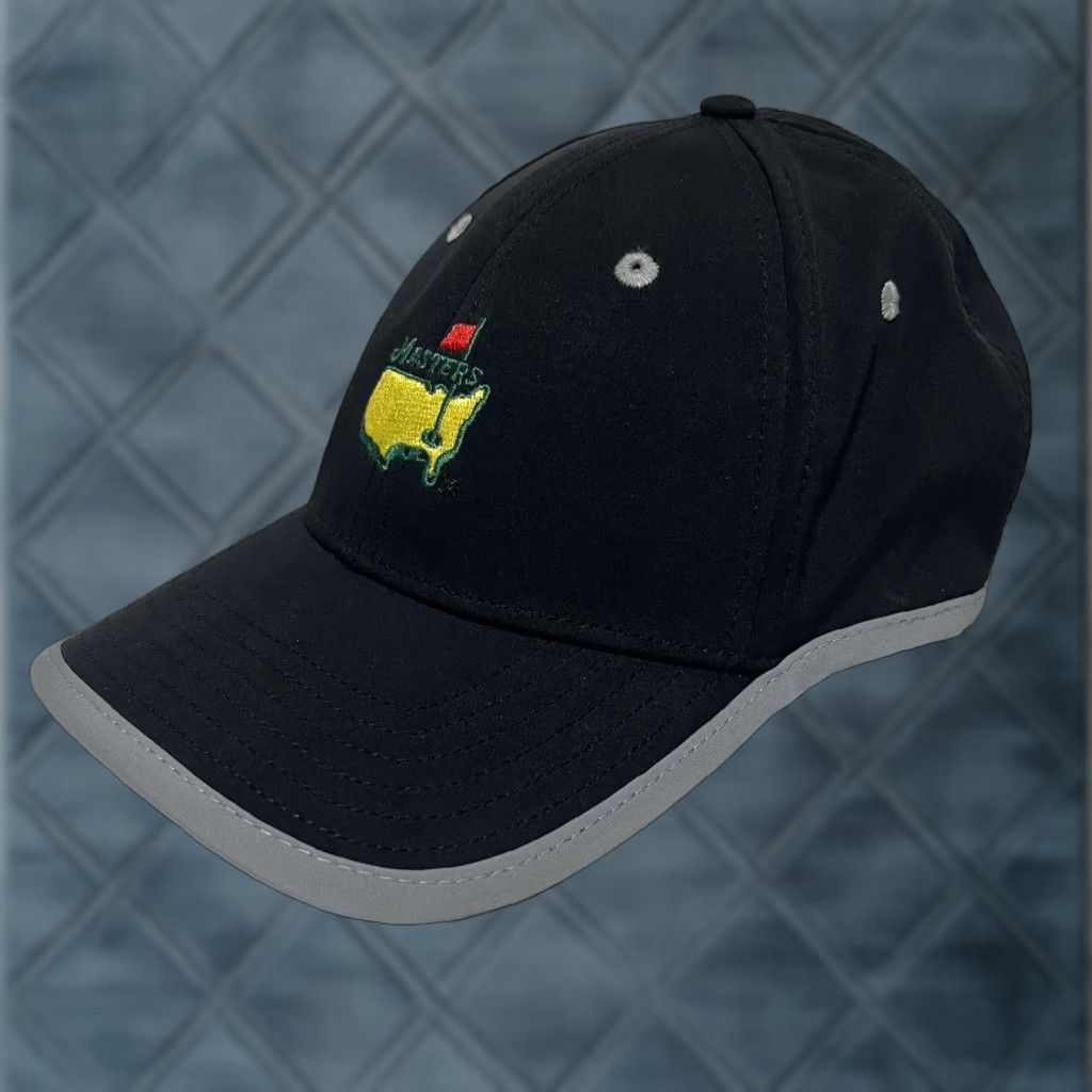 American Needle American Needle The Masters Hat Cap Strap Back Black Golf Hat Mens - One Size, Adjustable, Breathable, Lightweight, Casual Golfing, USA Theme Size ONE SIZE - 1 Thumbnail