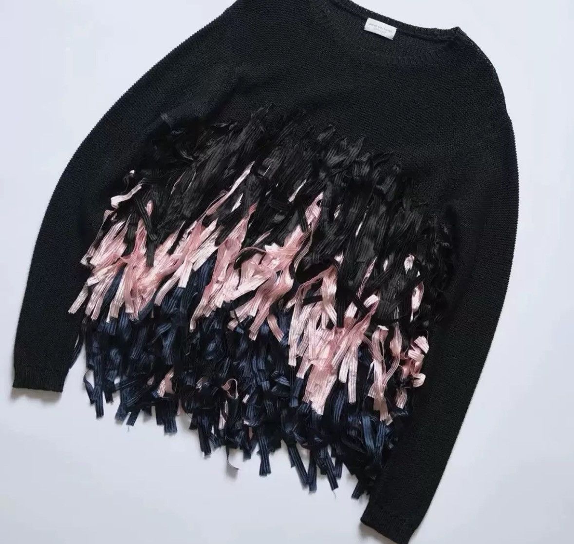 Dries Van Noten Dries van noten Ribbon sweater 2412-Nextarrow Size US XS / EU 42 / 0 - 3 Thumbnail