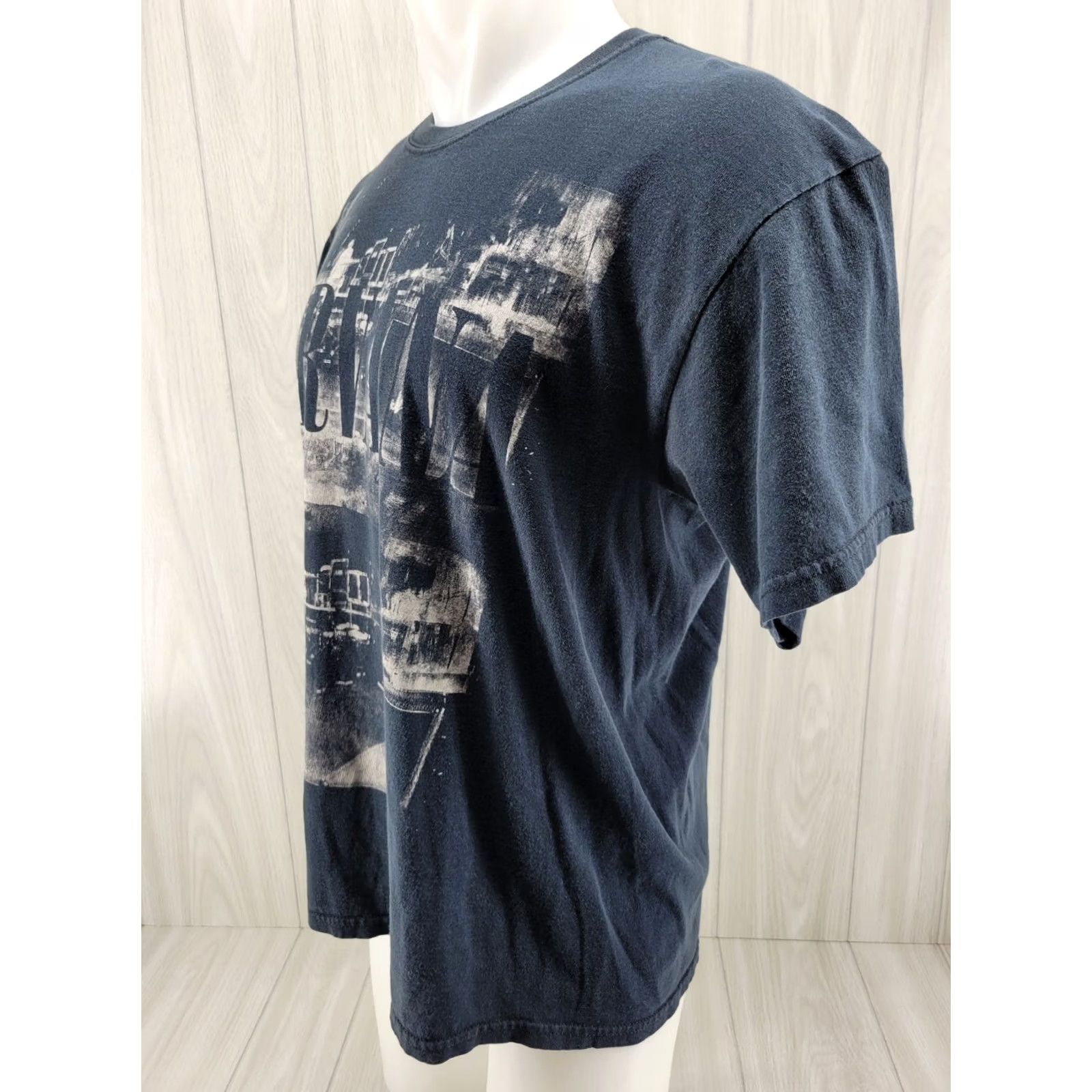 Gildan Nirvana Nevermind Band Tee Faded Black T Shirt Gildan Size L Size US L / EU 52-54 / 3 - 4 Thumbnail