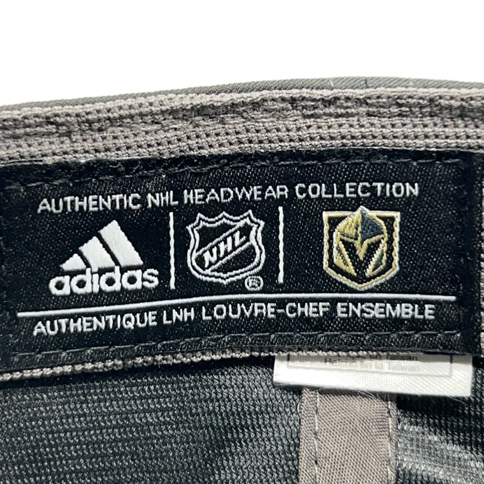 Adidas Las Vegas Golden Knights Hat Baseball Cap NHL Adidas Gray Size ONE SIZE - 9 Thumbnail