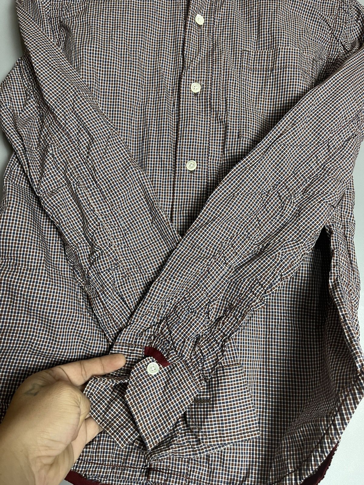 Junya Watanabe Junya Watanabe Comme Des Garcons crinkled button up shirt Size US M / EU 48-50 / 2 - 2 Thumbnail