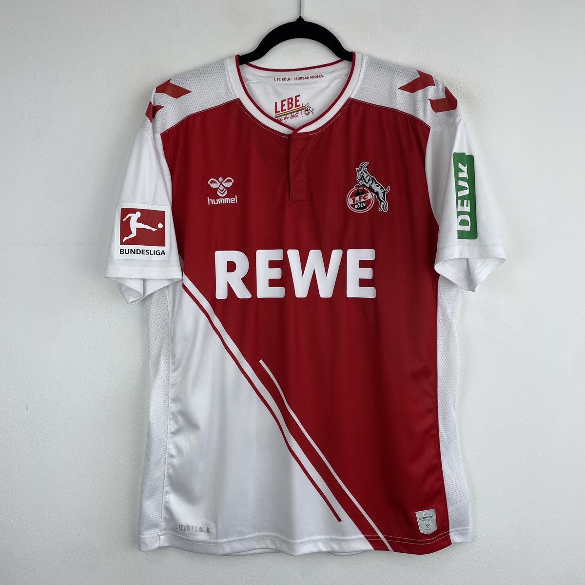 Hummel 1. FC Koln x Hummel Damion Downs Home Jersey 2022/2023 M-L Size US M / EU 48-50 / 2 - 2 Thumbnail