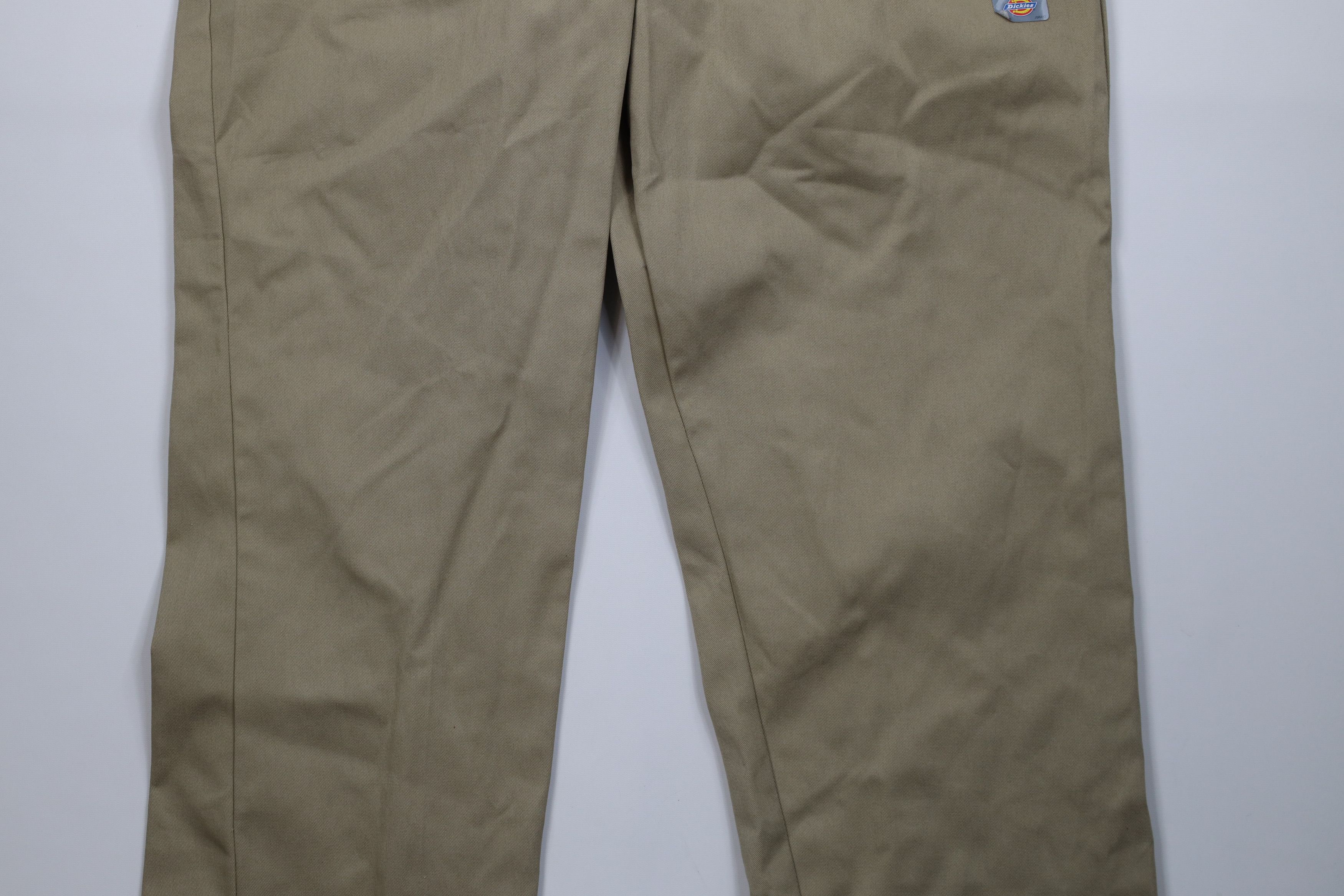 Dickies Deadstock Vintage Y2K 2005 Dickies Fit Wide Leg Pants Beige Size US 44 / EU 60 - 3 Thumbnail