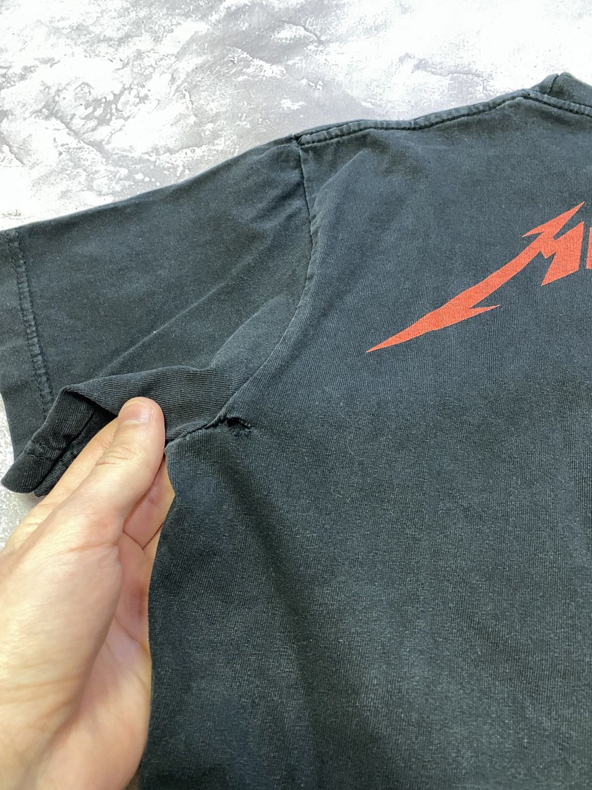 Metallica Vintage Metallica World Magnetic Tour Faded Tee Size US M / EU 48-50 / 2 - 10 Thumbnail
