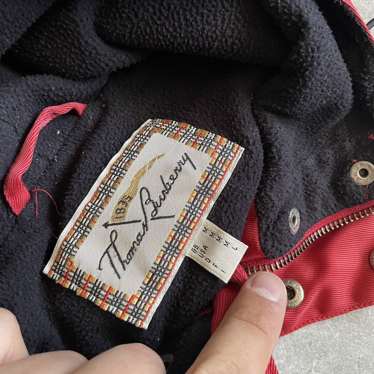 Burberry Vintage Thomas Burberry Anorak Jacket Bomber old money nova Size US M / EU 48-50 / 2 - 11 Thumbnail