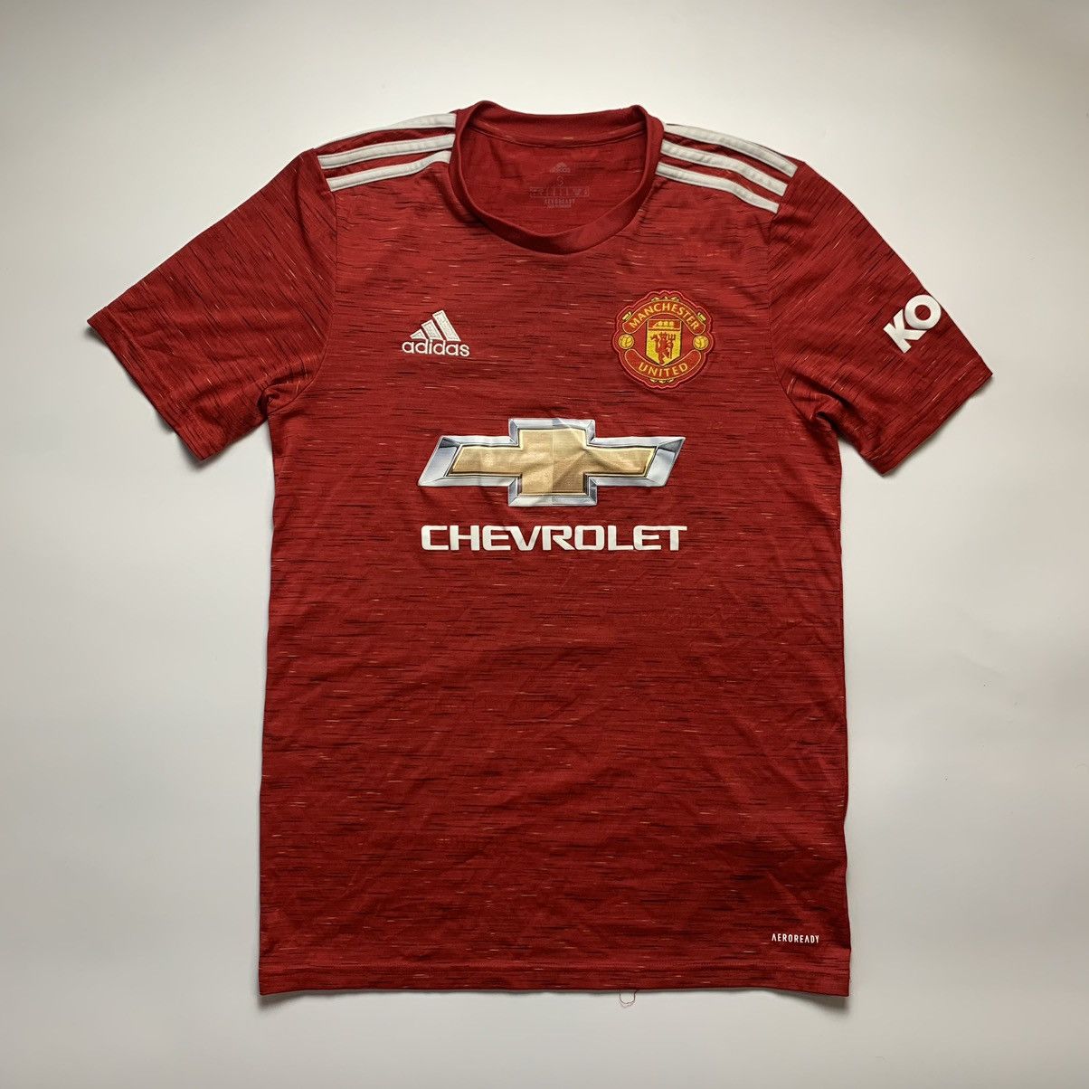 Adidas MANCHESTER UNITED Chevrolet SOCCER JERSEY Shirt Kohler S Size US S / EU 44-46 / 1 - 1 Thumbnail