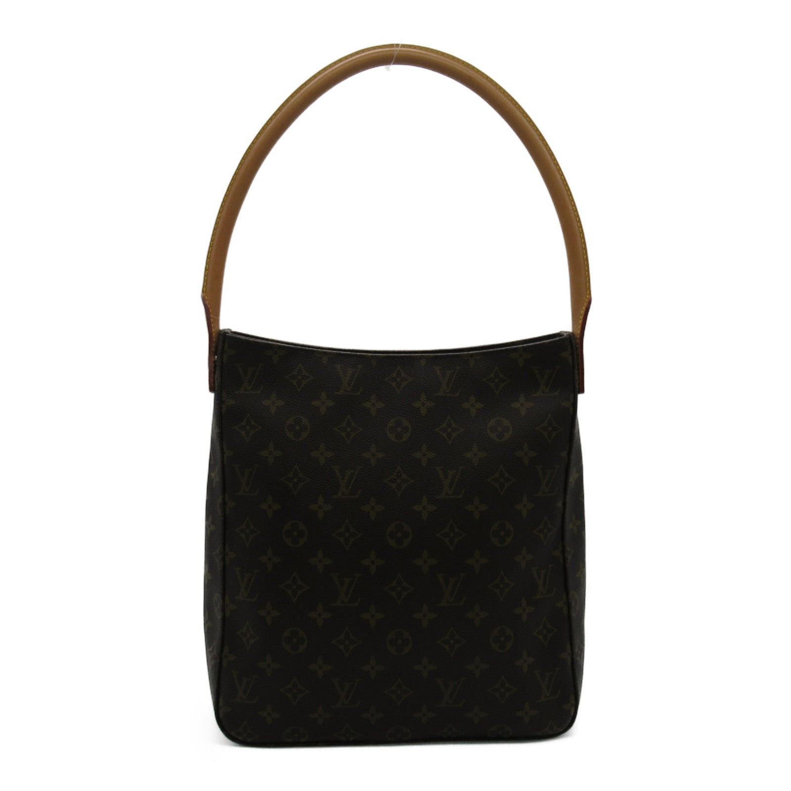 Louis Vuitton Louis Vuitton Looping Gm Shoulder Bag Coated Canvas Monogram Brown Size ONE SIZE - 1 Thumbnail