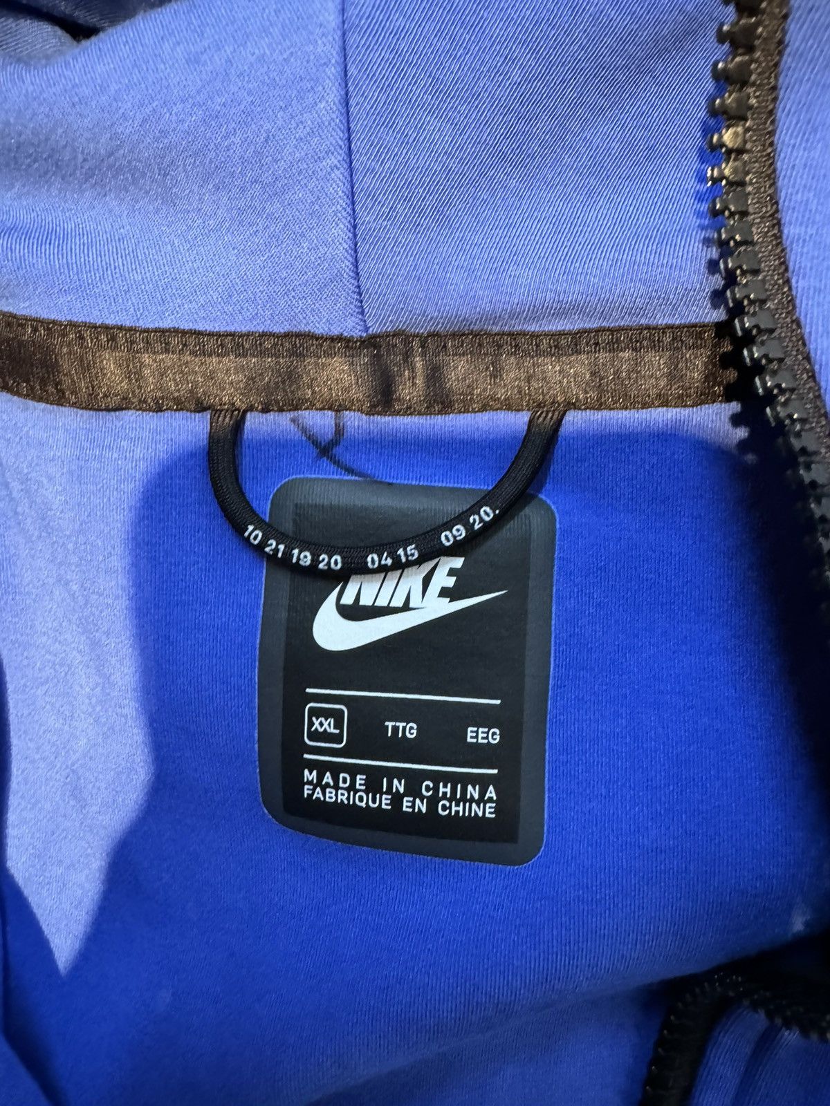 Nike Nike Sportswear Tech Men's Full Zip Hoodie Size XXL Blue Size US XXL / EU 58 / 5 - 6 Thumbnail