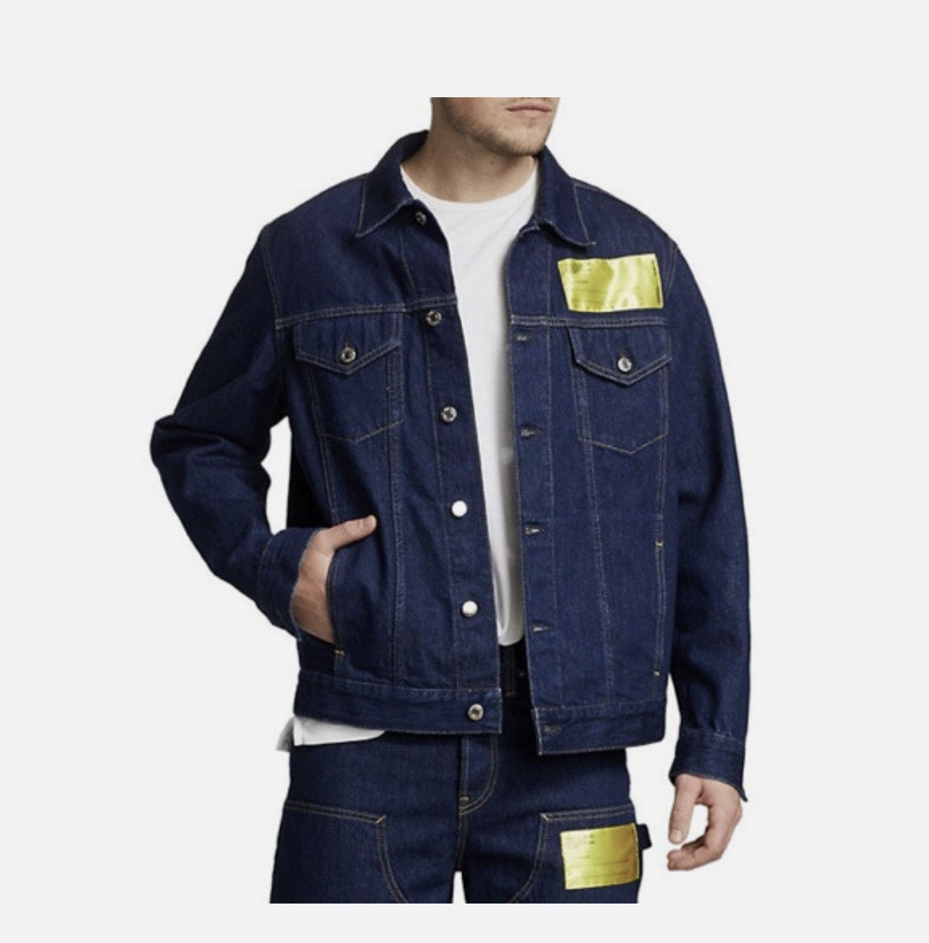 Helmut Lang Helmut Lang Trucker Denim Jacket Size US S / EU 44-46 / 1 - 2 Thumbnail