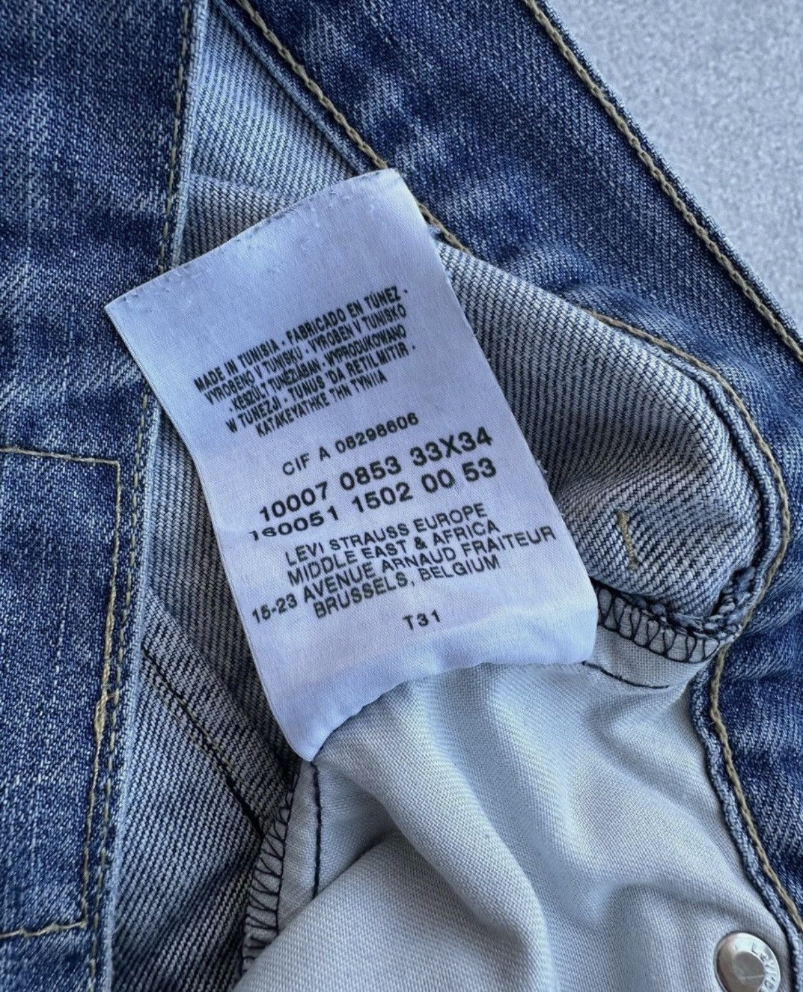 Levi's Vintage Levi’s 502Loose Fit Engineered Flared JeansY2K Denim Size US 33 - 7 Thumbnail