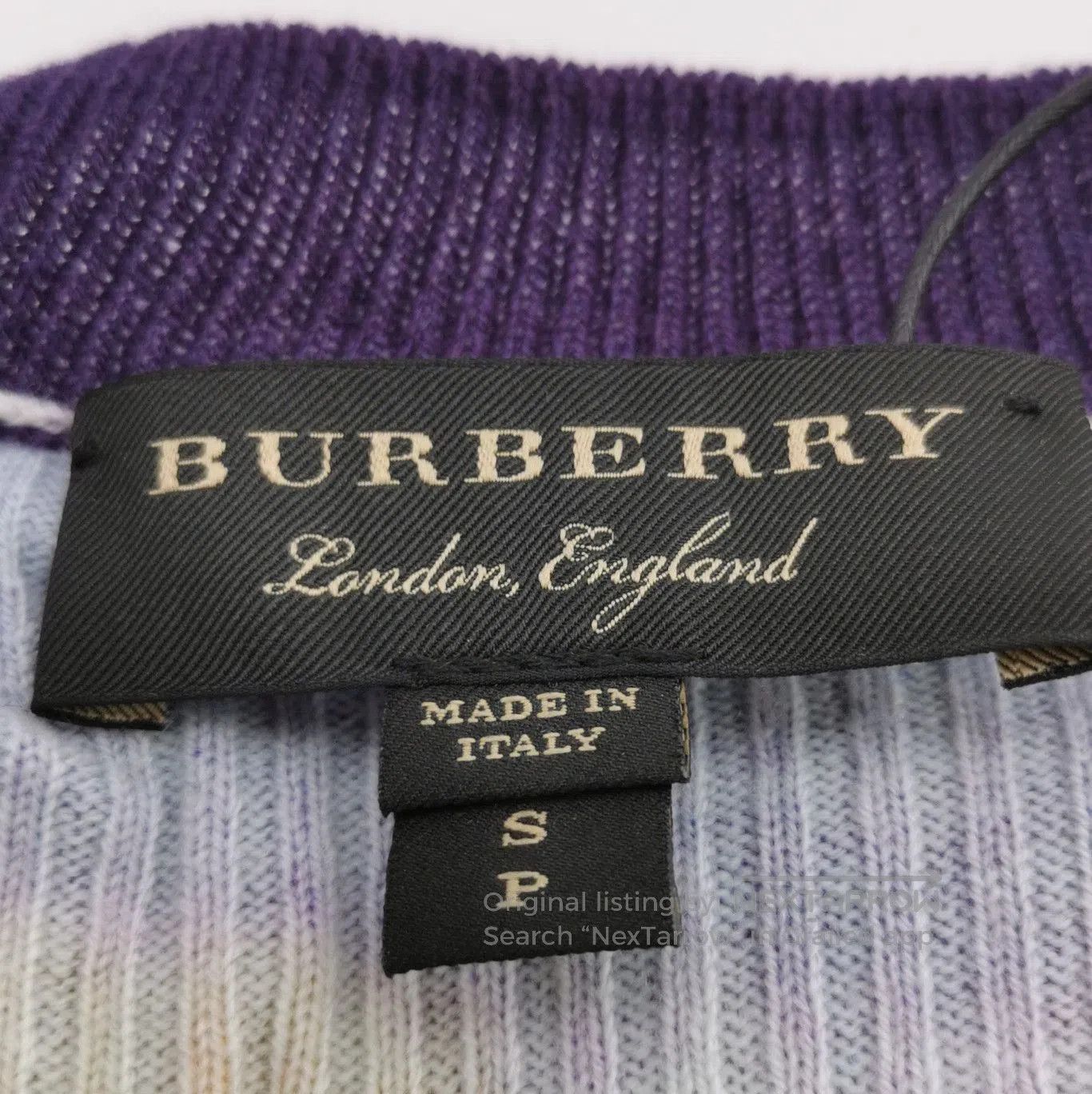 Burberry Burberry Sleeveless Knit Top with Colorful Print . Size US S / EU 44-46 / 1 - 6 Thumbnail