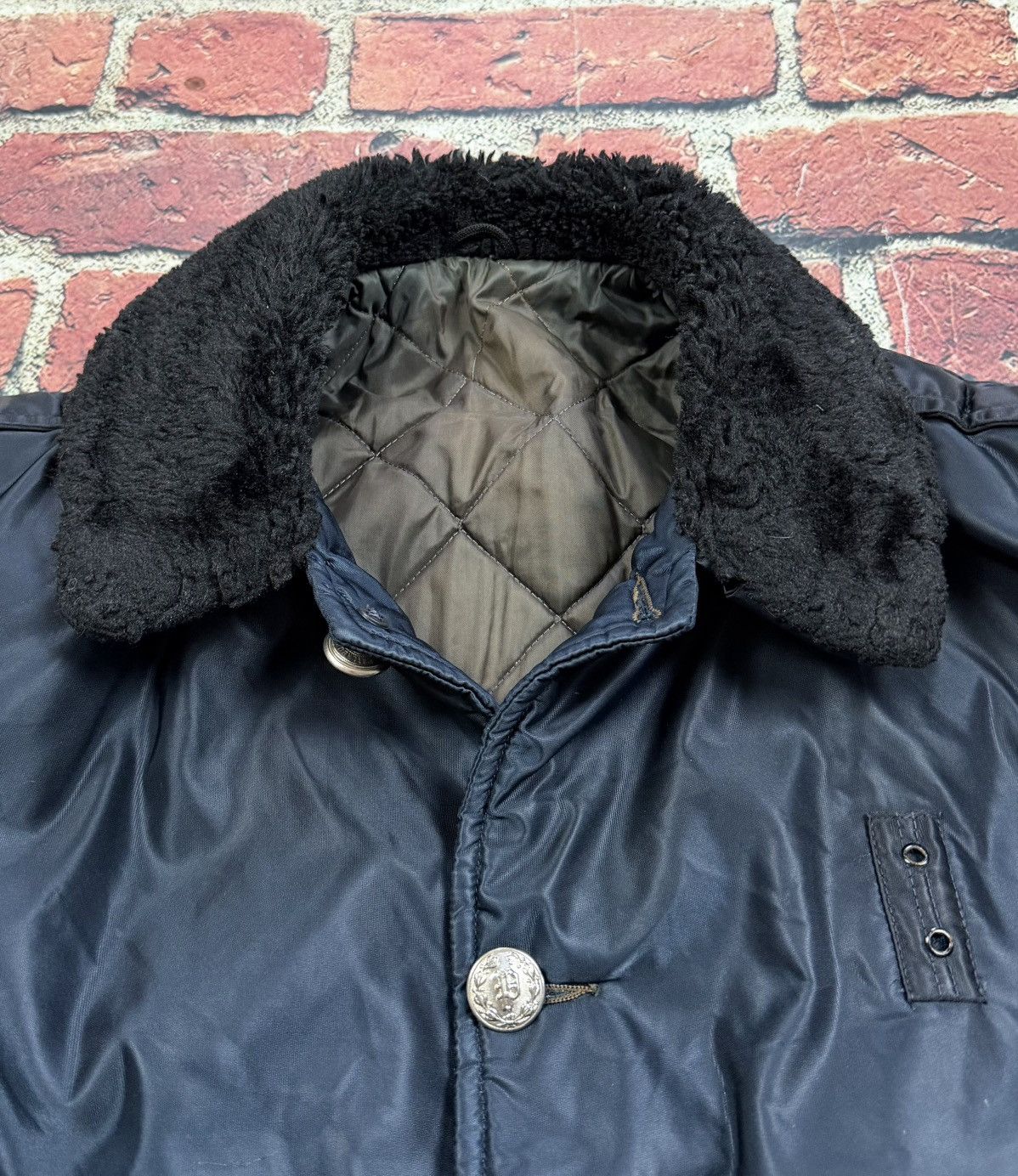 Other Vintage Gerber The Original Car-Duty Jacket Lined Fur Collar Size US L / EU 52-54 / 3 - 5 Thumbnail