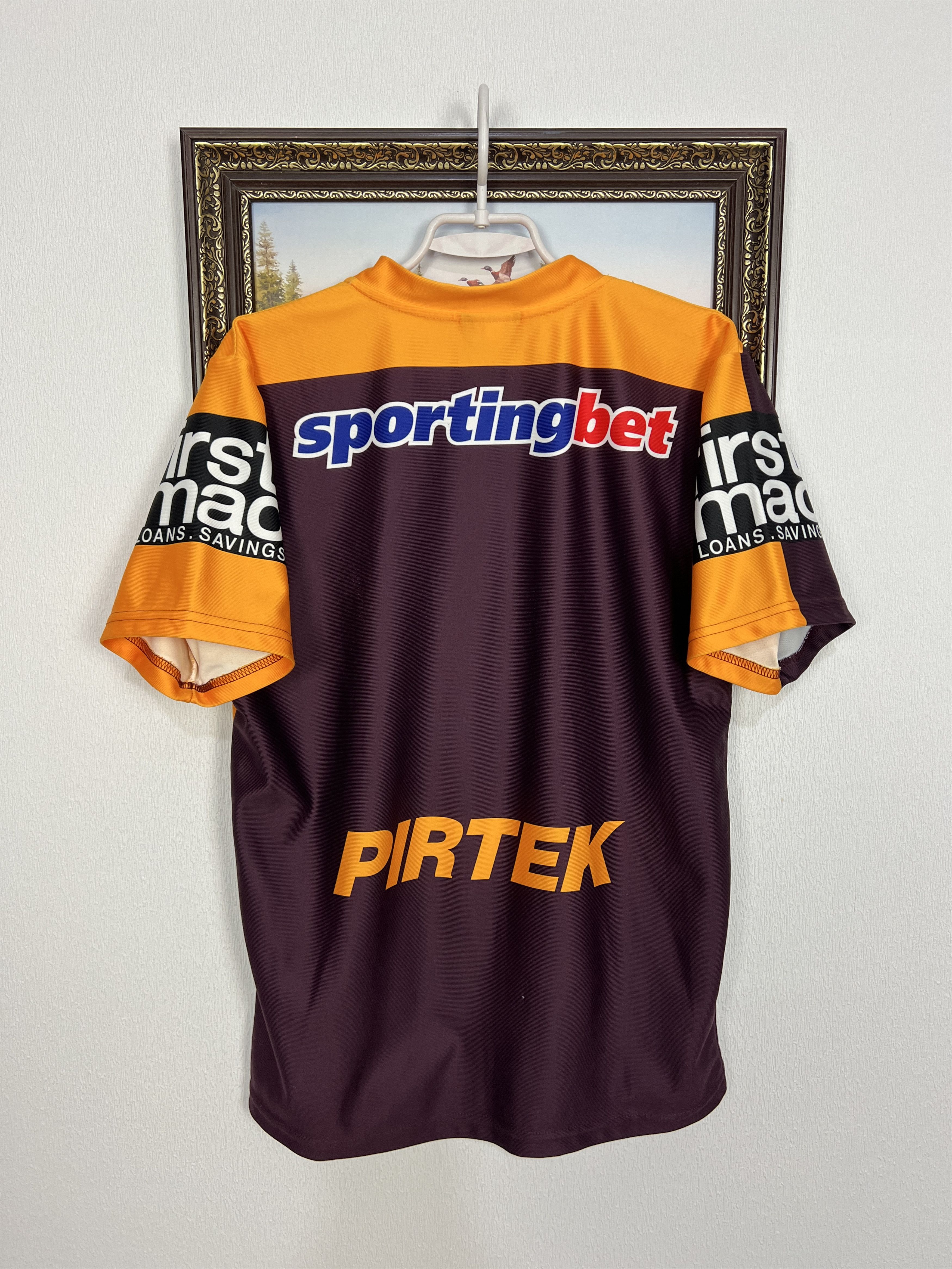 Nike Broncos Brisbane Rugby Home 2004 Shirt Jersey NRL Rare Size US M / EU 48-50 / 2 - 8 Thumbnail