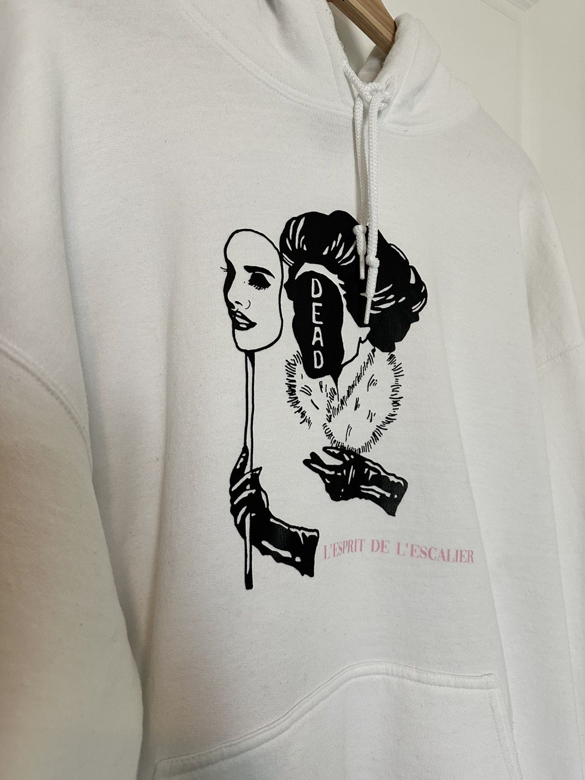 Japanese Brand × Vintage Vintage - Inferior Noir hoodie (rare) Size US L / EU 52-54 / 3 - 5 Thumbnail