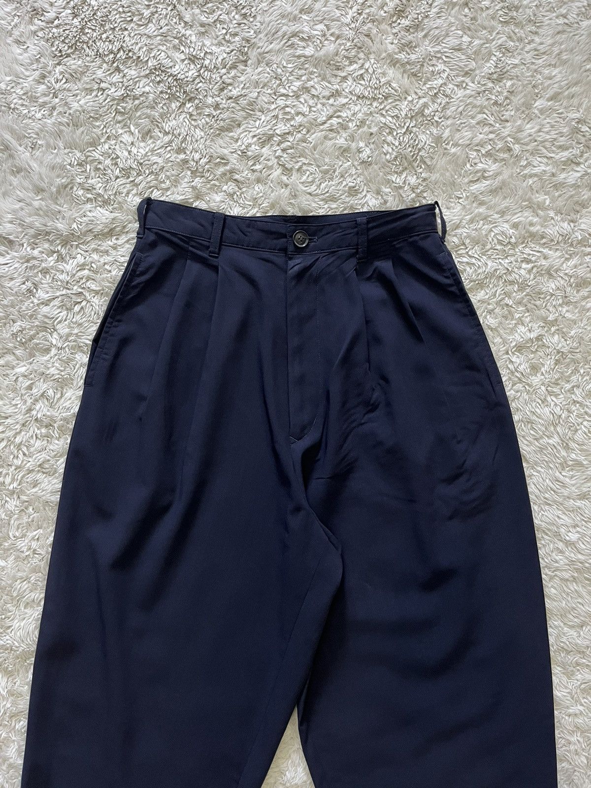 Y's × Yohji Yamamoto vintage y's by yohji yamamoto high waist relaxed pants Size 26" / US 2 / IT 38 - 2 Thumbnail