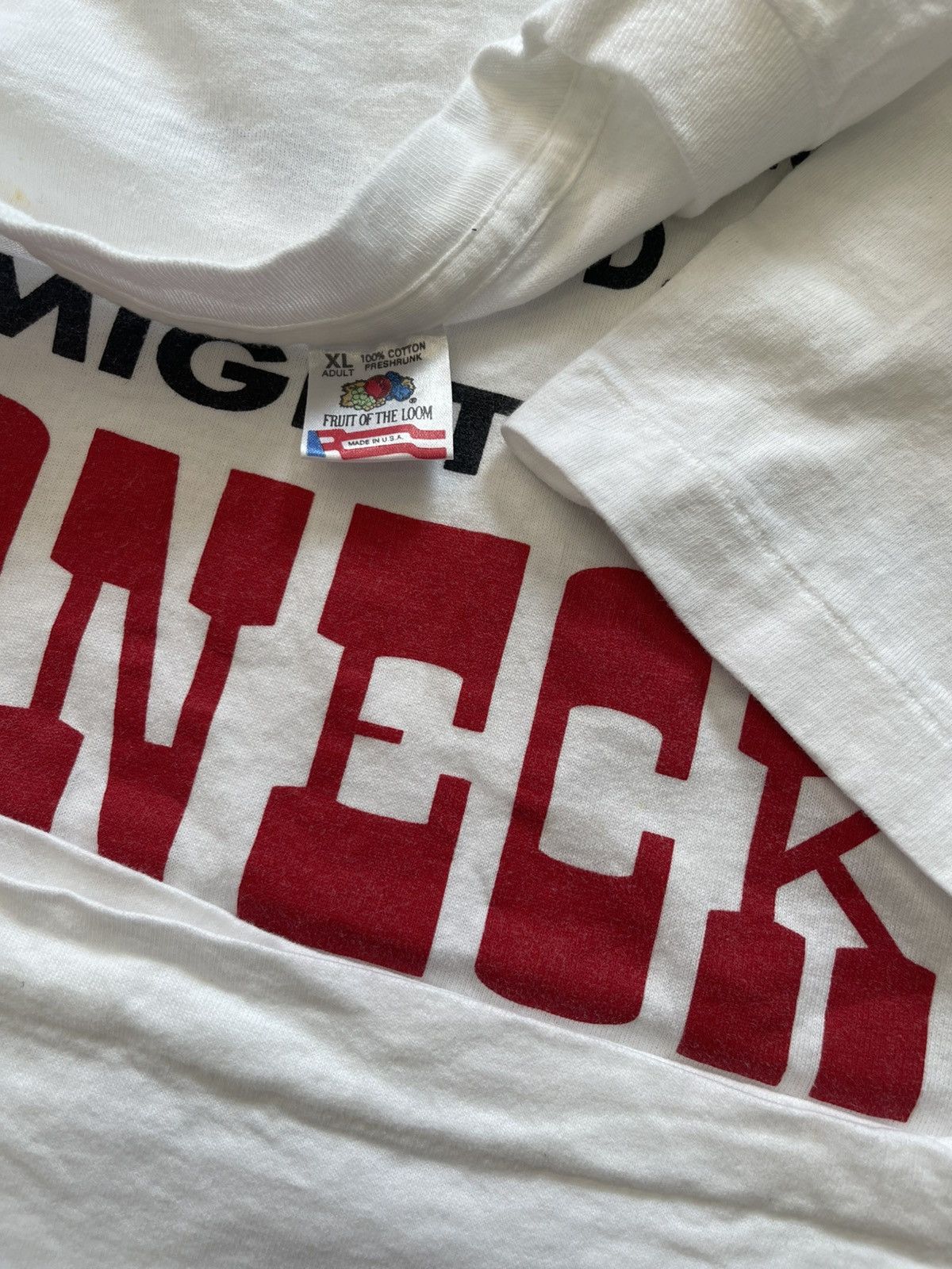 Vintage Vintage Redneck 90s Saying T Shirt XL Size US XL / EU 56 / 4 - 2 Thumbnail