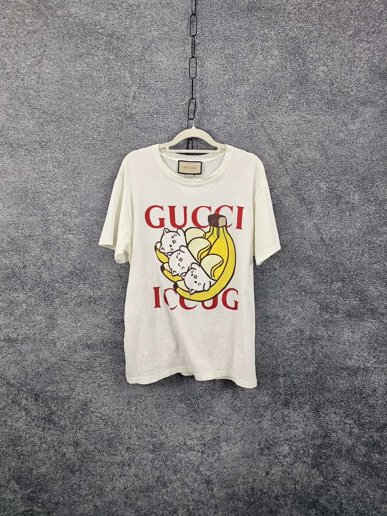 Gucci GucciRound-neck printed short sleeves 2503-Nextarrow Size US XS / EU 42 / 0 - 1 Thumbnail
