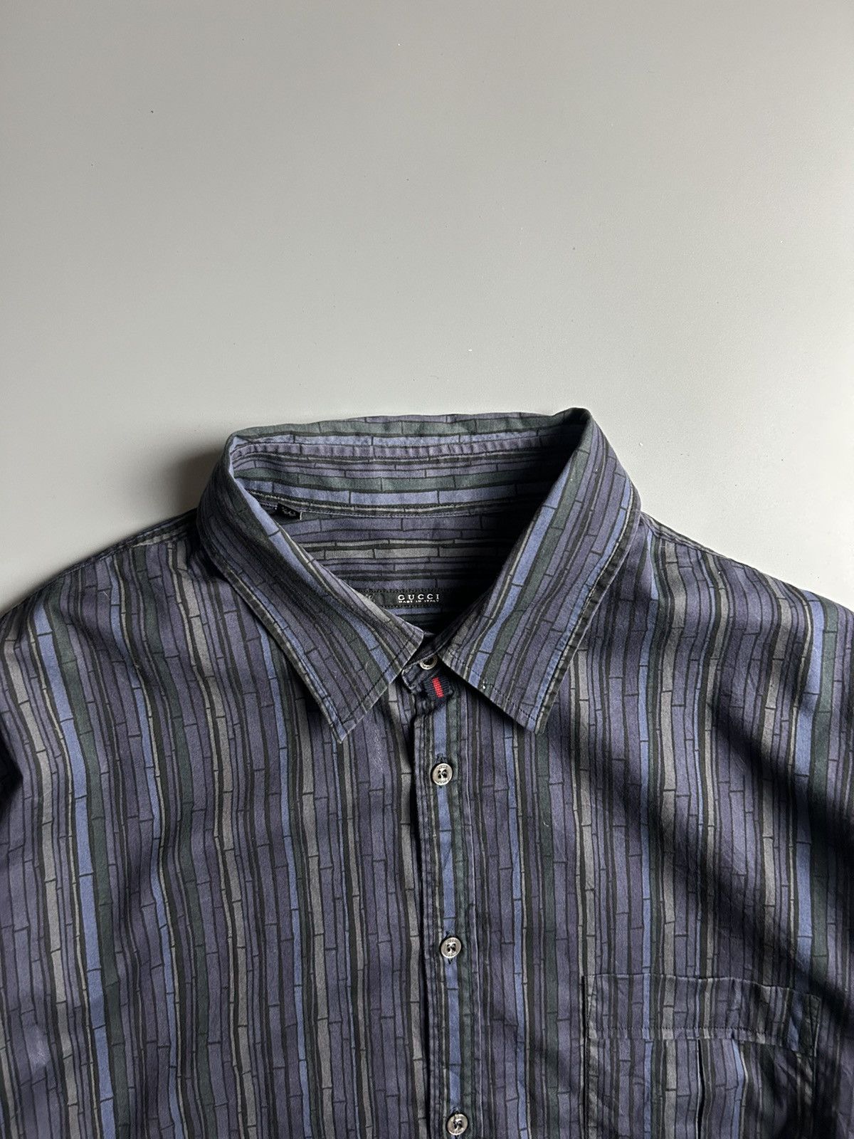 Gucci Gucci Bamboo Print Shirt Size US S / EU 44-46 / 1 - 5 Thumbnail