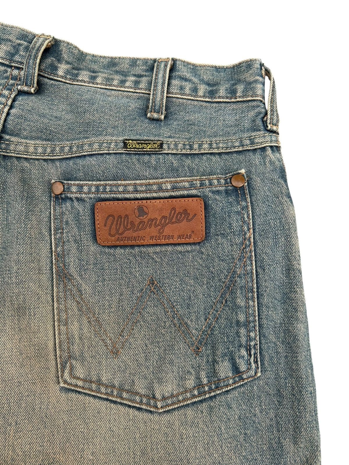Kapital Vintage Wrangler Selvedge Baggy Rusty Mudwash Denim Jeans Size US 30 / EU 46 - 6 Thumbnail