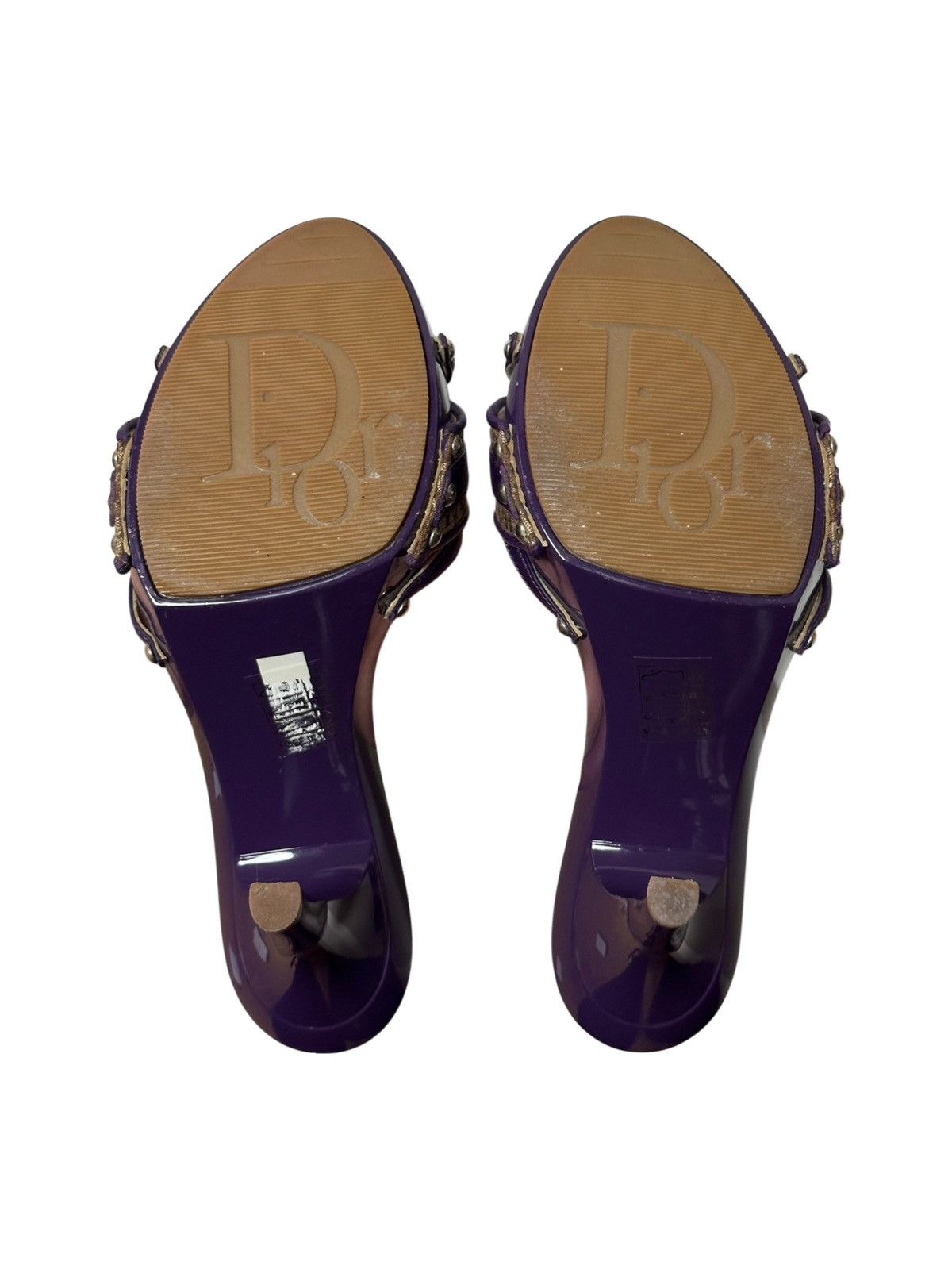 Dior CHRISTIAN DIOR S/S 2005 Diorissimo Street Chic Sandals Size US 8 / IT 38 - 3 Thumbnail