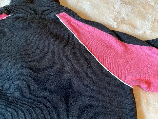 Tommy Hilfiger Tommy Hilfiger Black and Pink ribbed sweater Ladies Size S Size S / US 4 / IT 40 - 5 Thumbnail